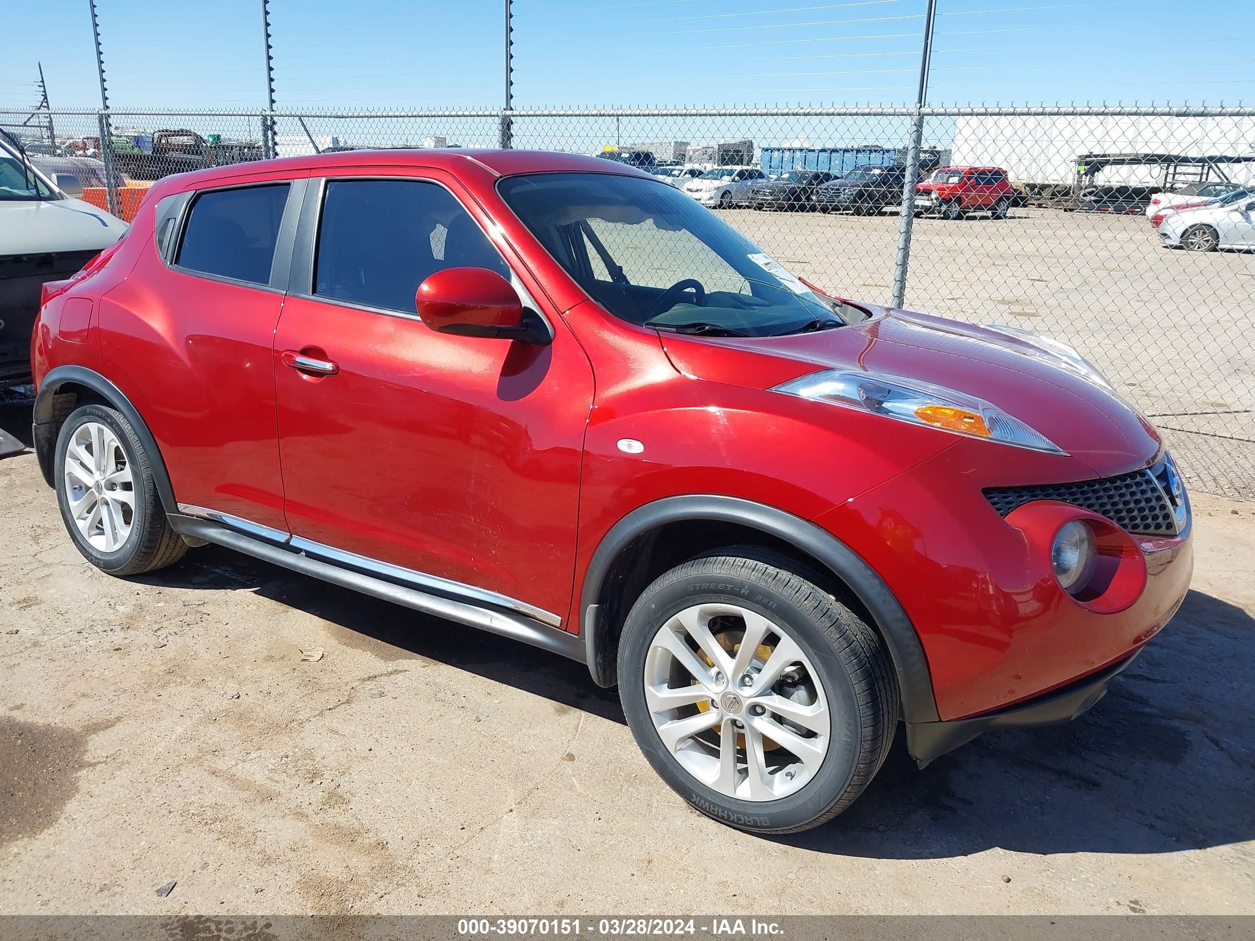 NISSAN JUKE 2013 jn8af5mr1dt212925