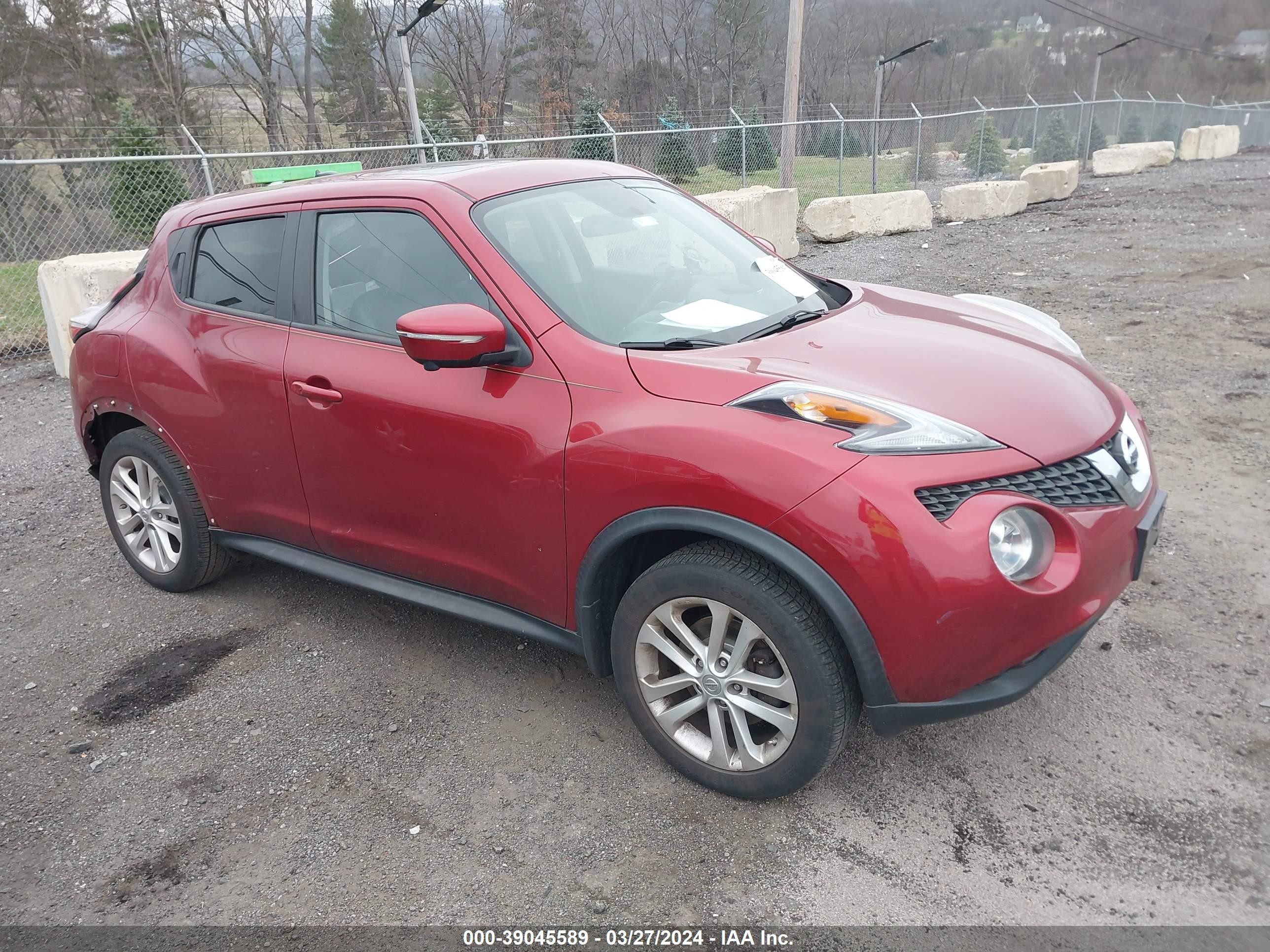 NISSAN JUKE 2015 jn8af5mr1ft505162