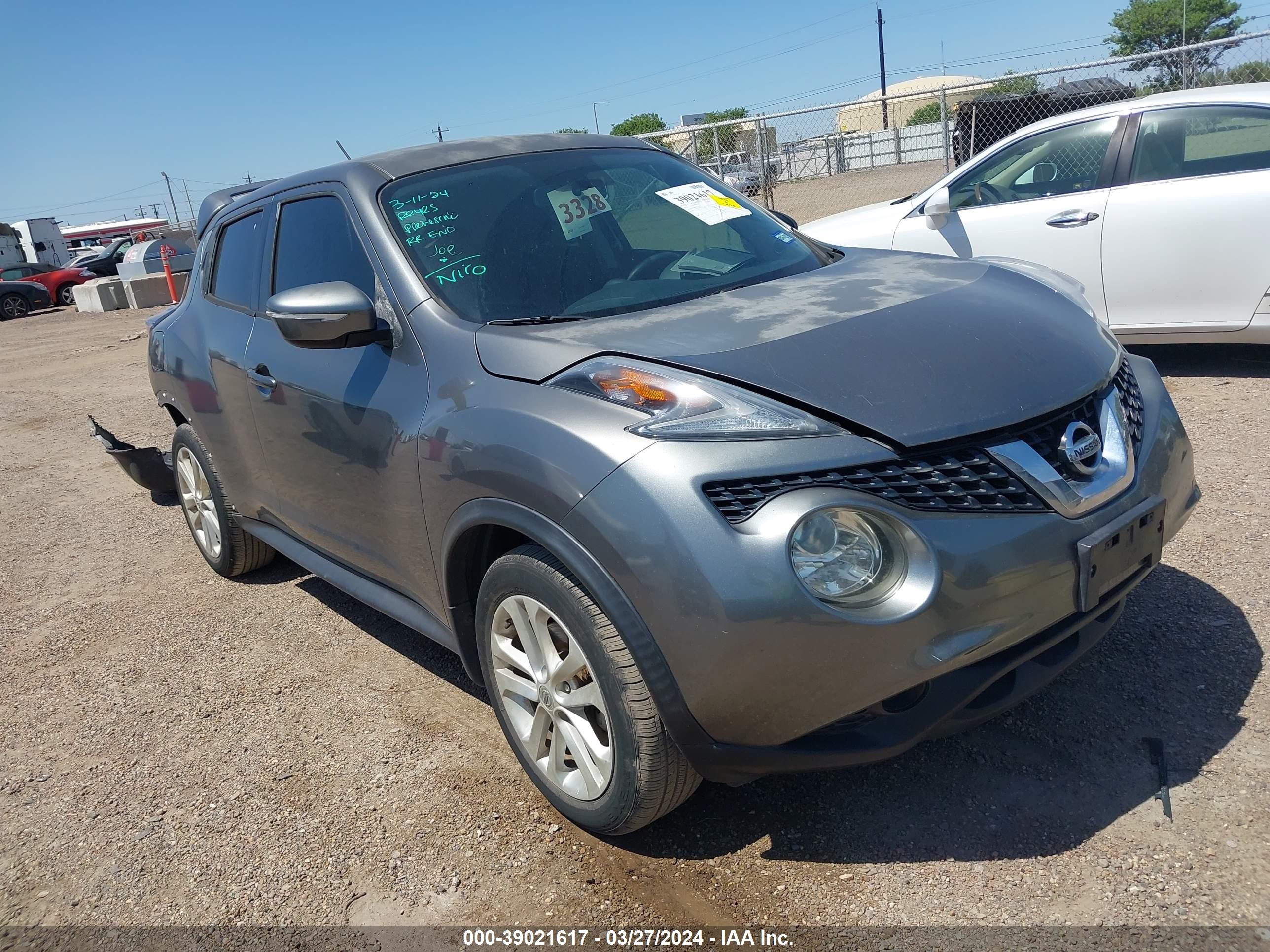 NISSAN JUKE 2015 jn8af5mr1ft512628