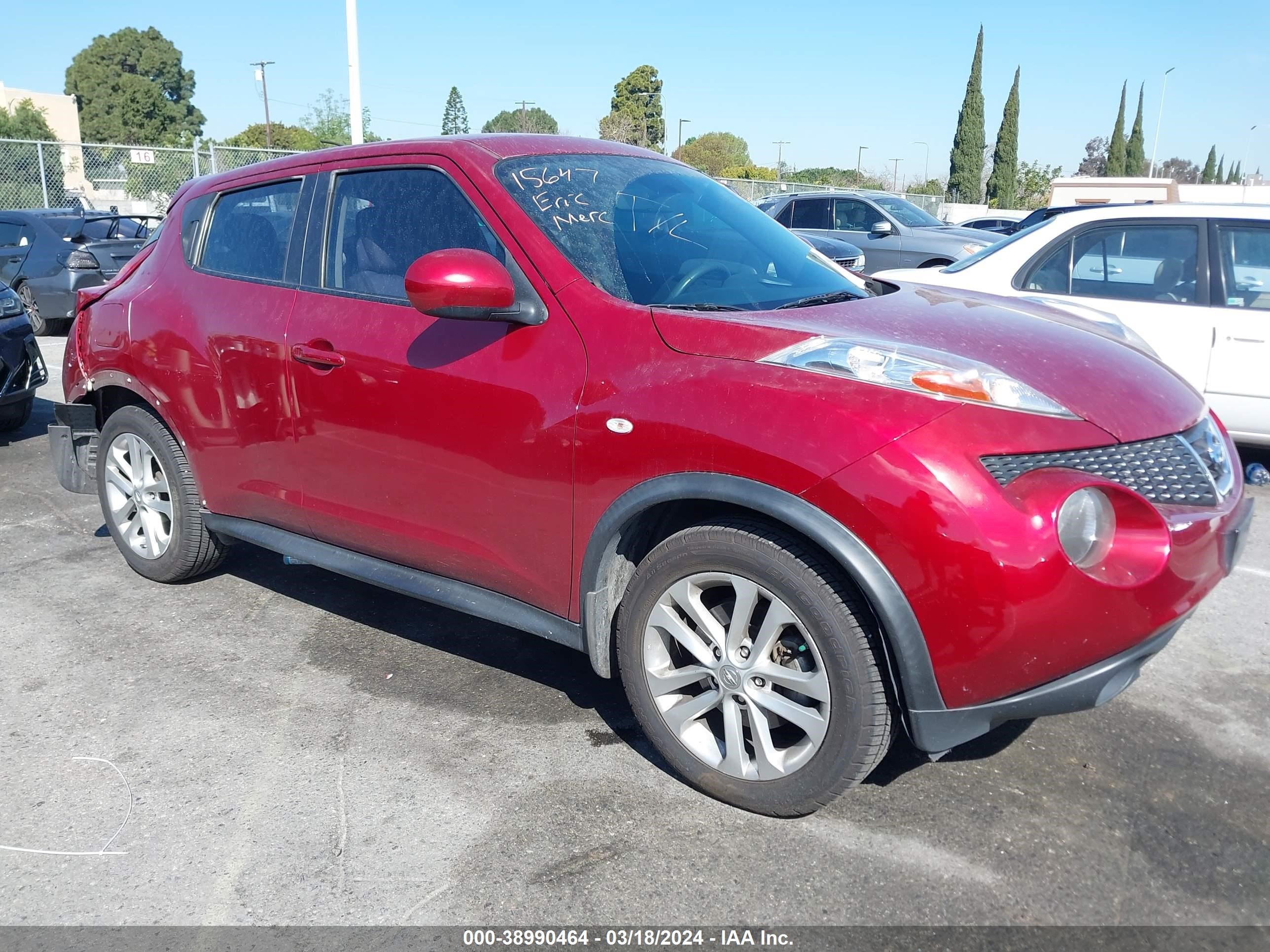 NISSAN JUKE 2011 jn8af5mr3bt018166