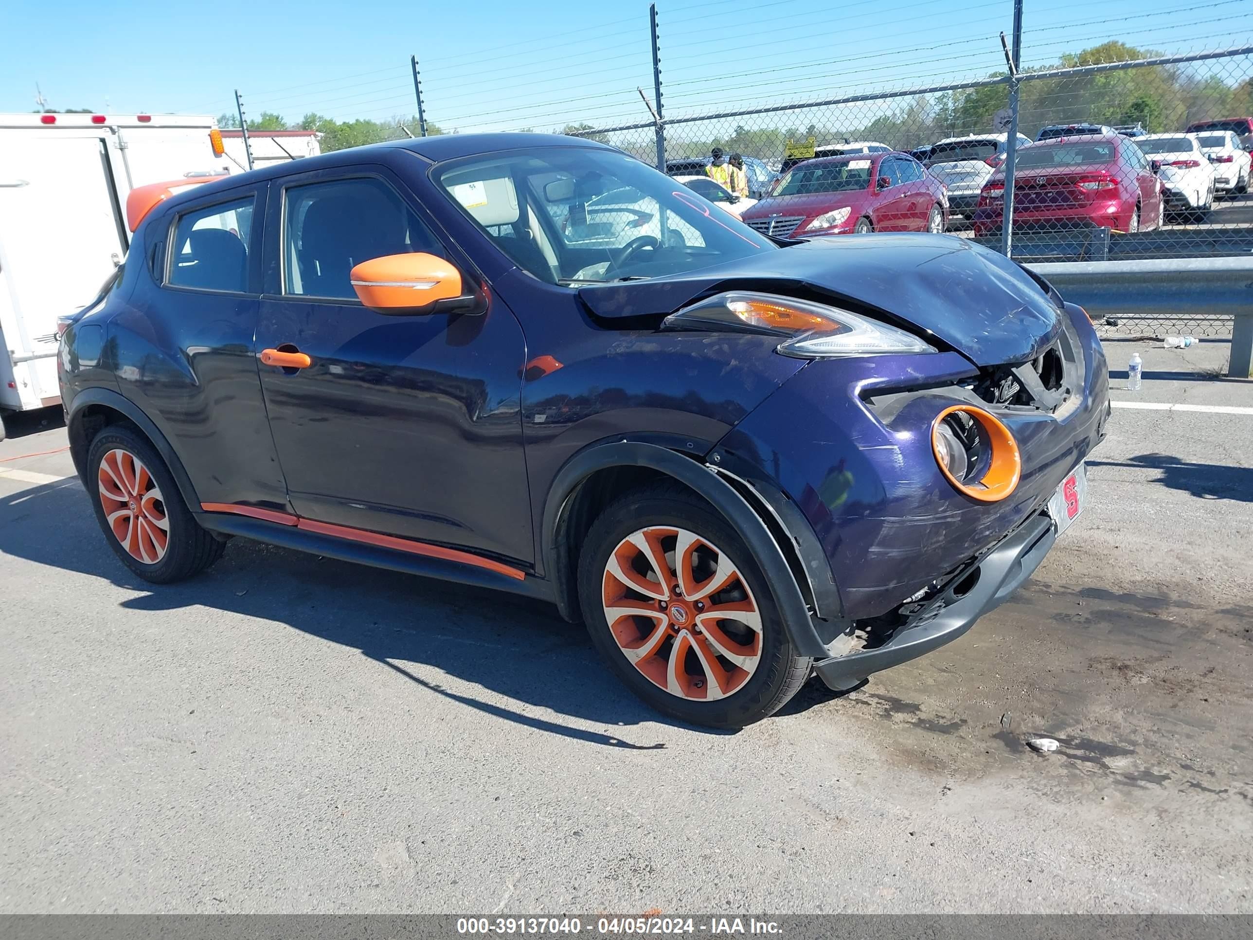 NISSAN JUKE 2015 jn8af5mr3ft508273