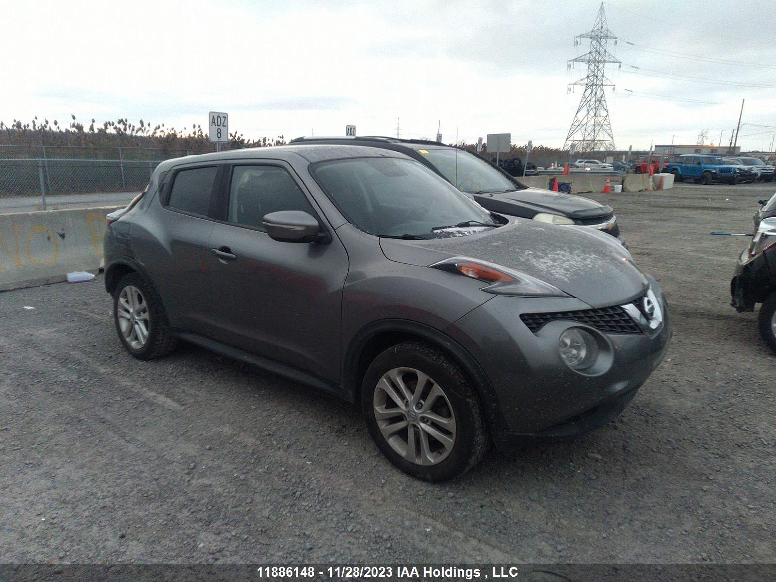 NISSAN JUKE 2016 jn8af5mr3gt600615