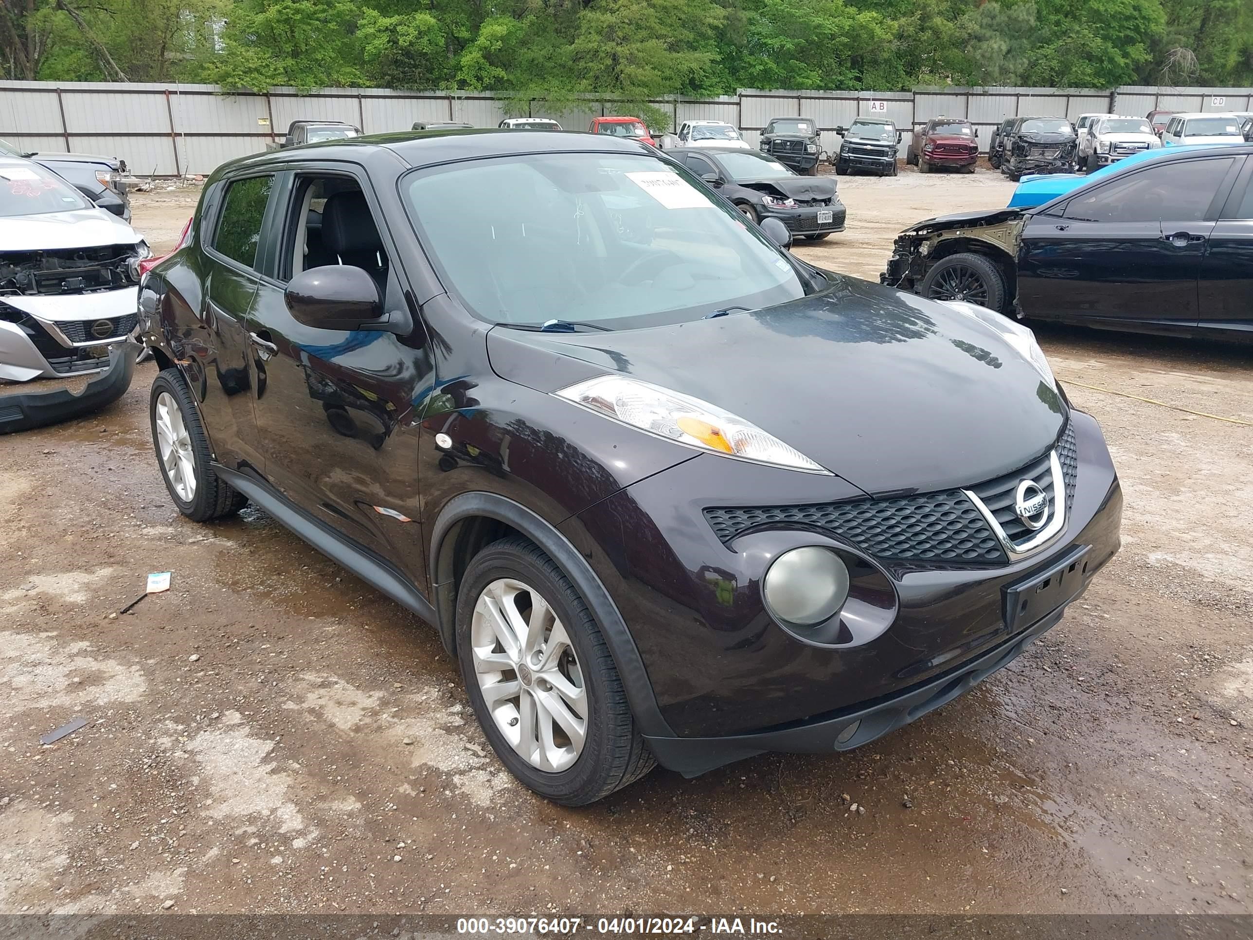 NISSAN JUKE 2014 jn8af5mr4et352646