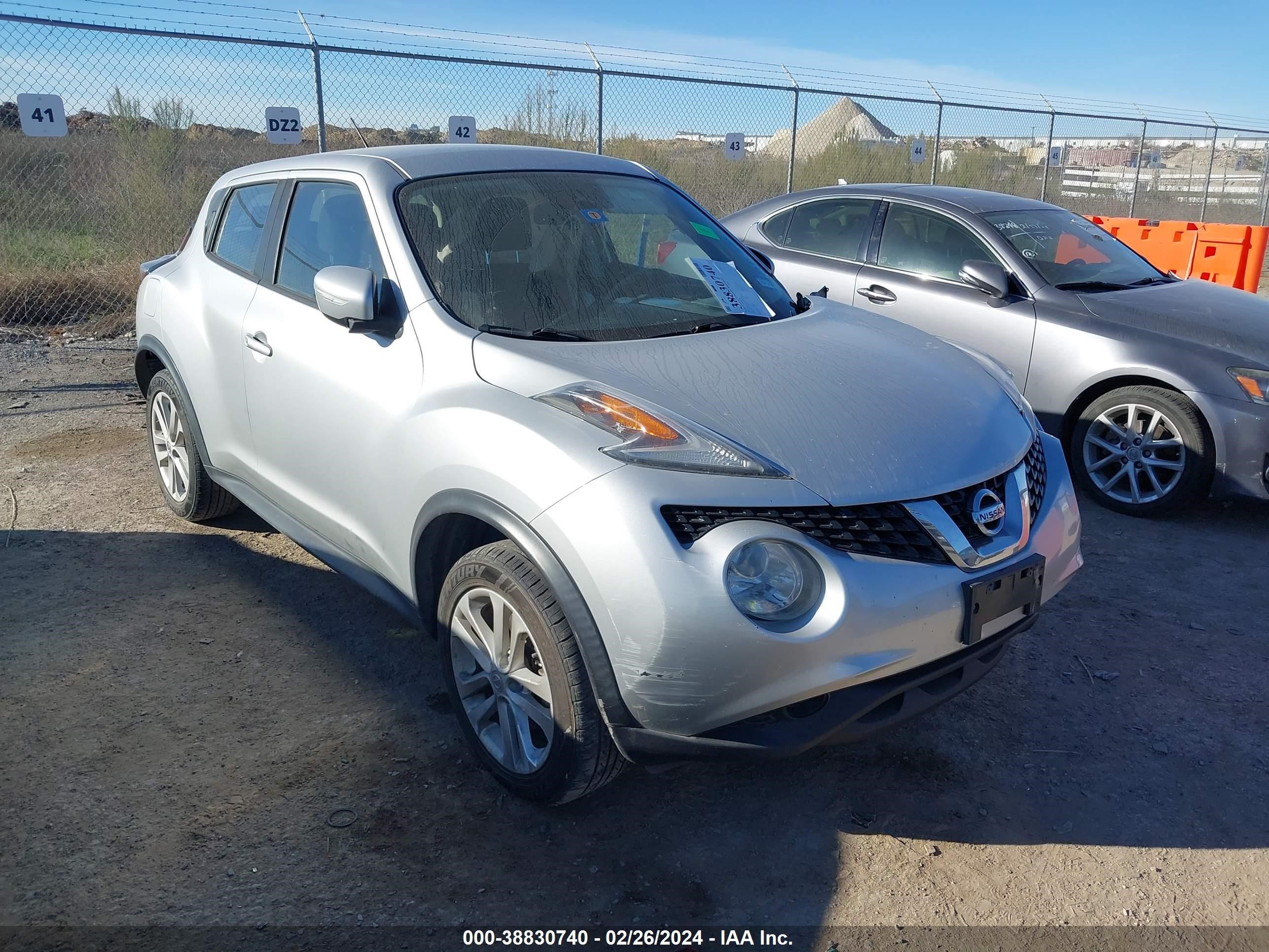 NISSAN JUKE 2017 jn8af5mr5ht706209