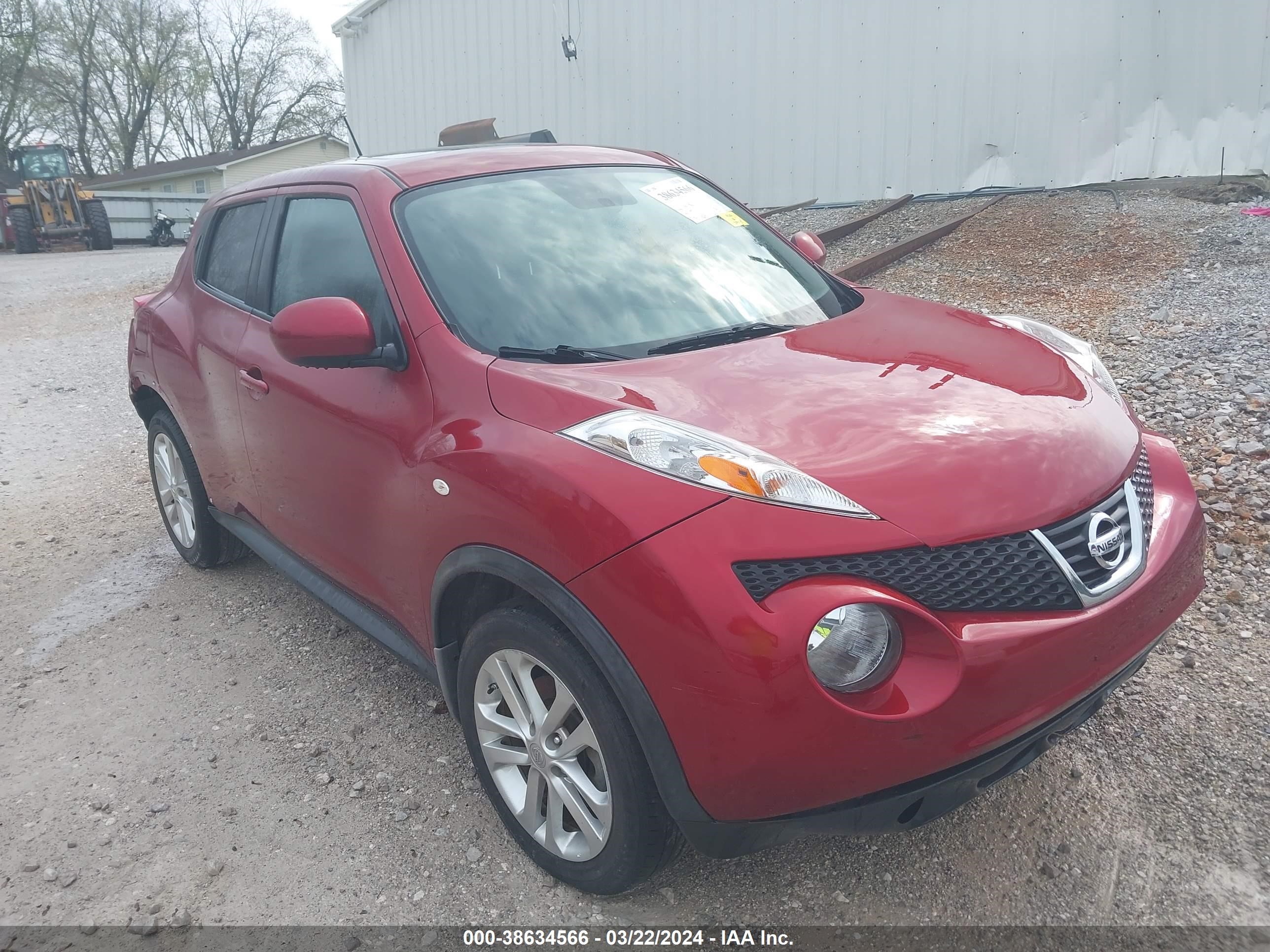 NISSAN JUKE 2012 jn8af5mr7ct112312