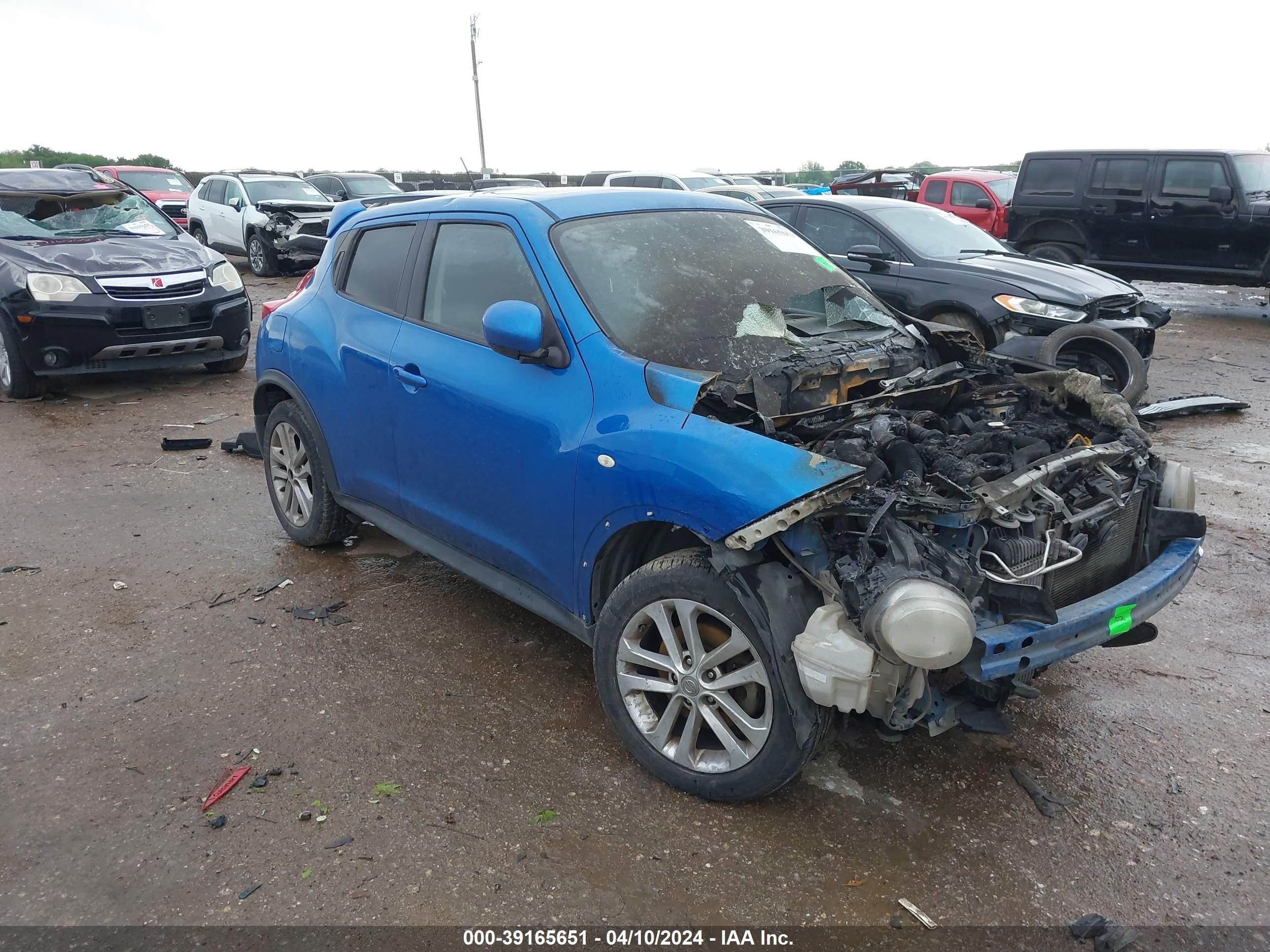 NISSAN JUKE 2011 jn8af5mr8bt009267