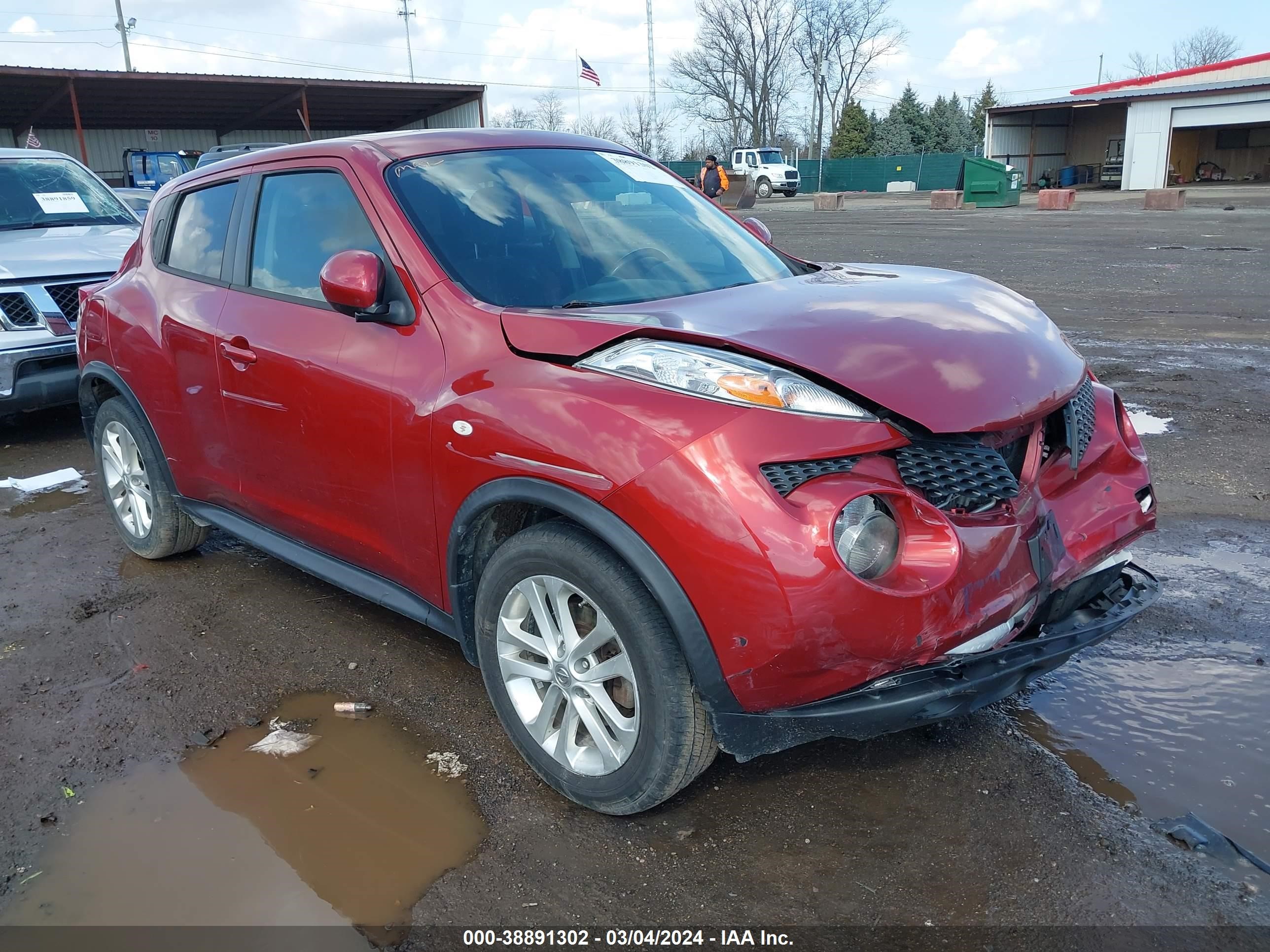 NISSAN JUKE 2014 jn8af5mr8et358269