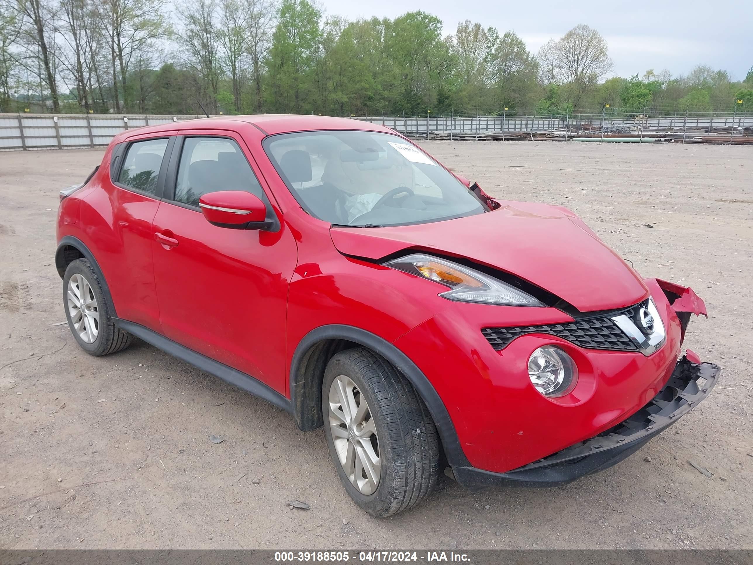 NISSAN JUKE 2016 jn8af5mr8gt600559