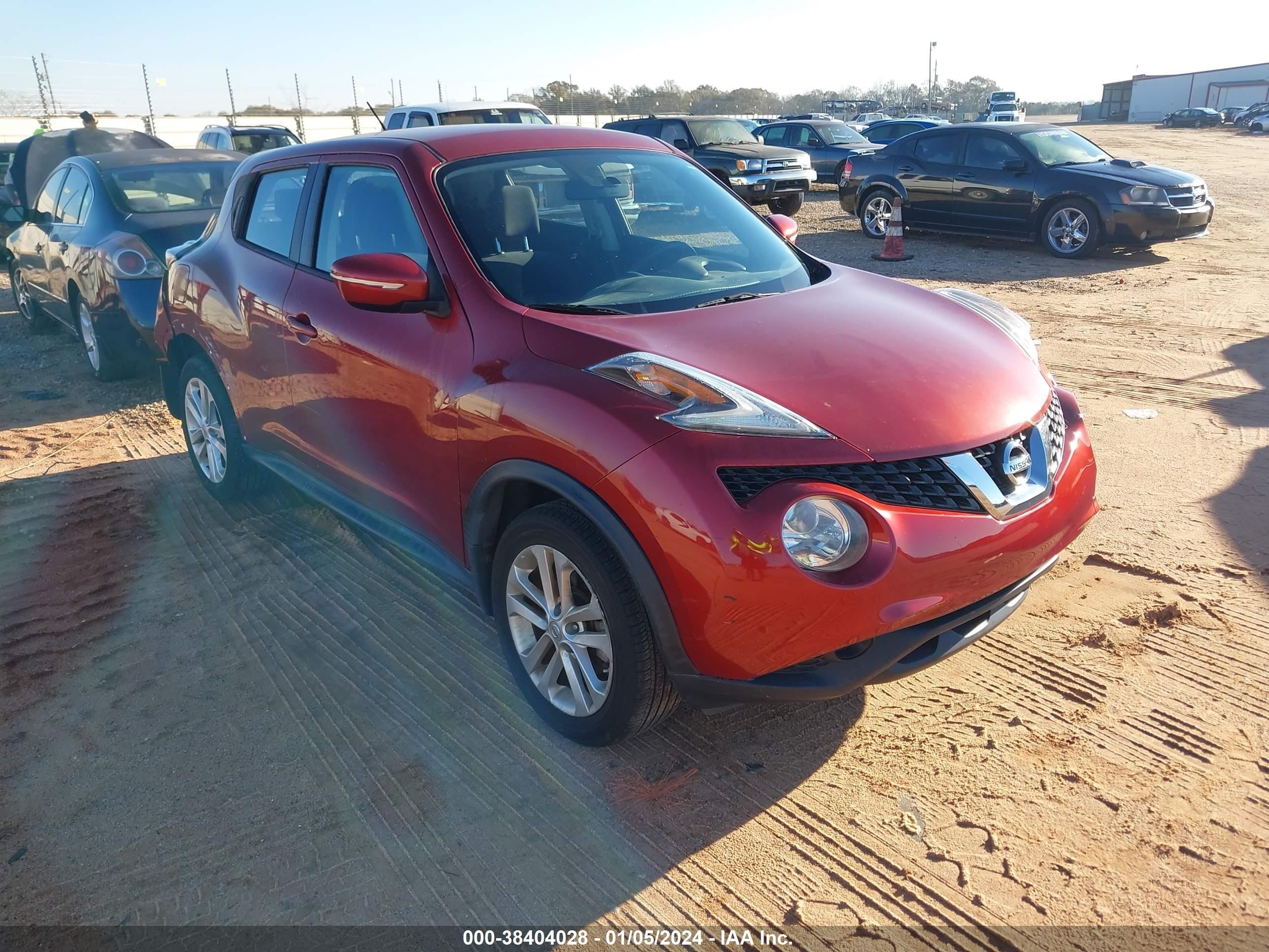 NISSAN JUKE 2016 jn8af5mr8gt605356