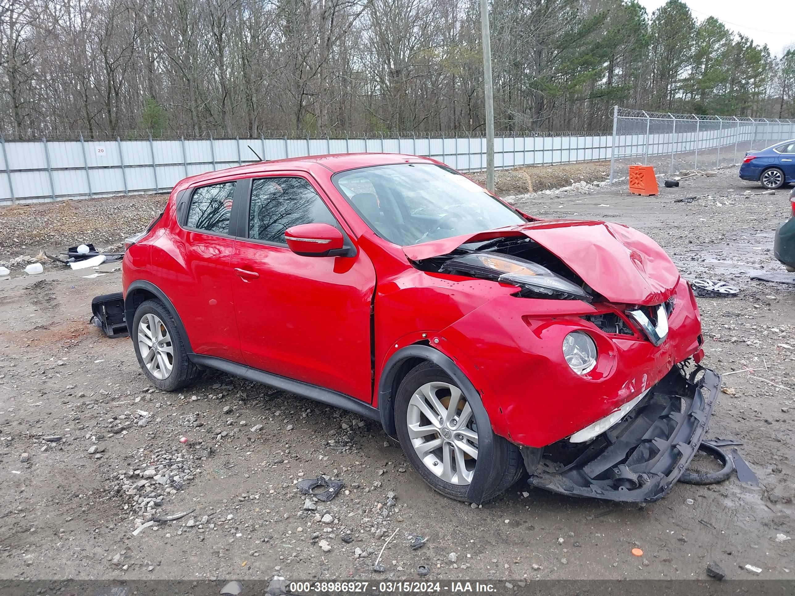 NISSAN JUKE 2016 jn8af5mr9gt608590