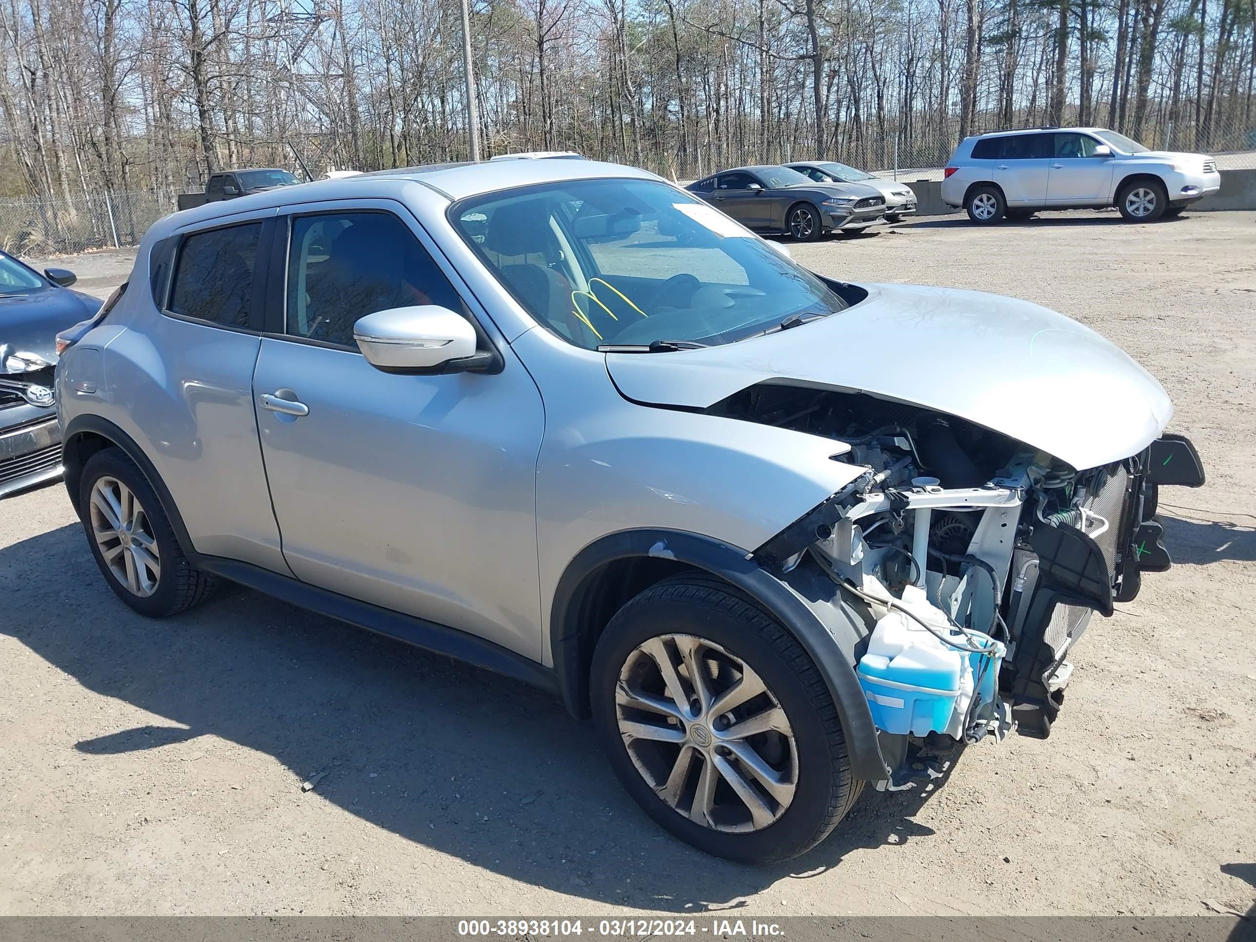 NISSAN JUKE 2016 jn8af5mv0gt659070