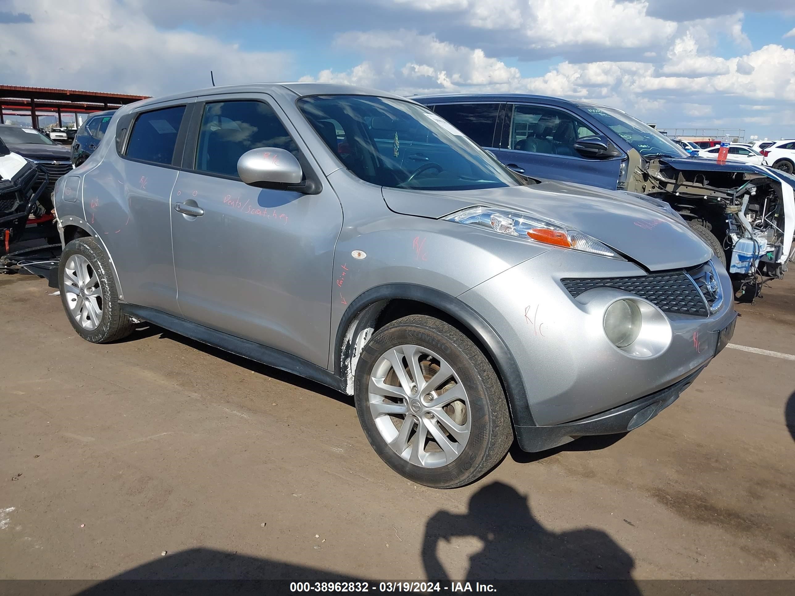 NISSAN JUKE 2011 jn8af5mv1bt020429