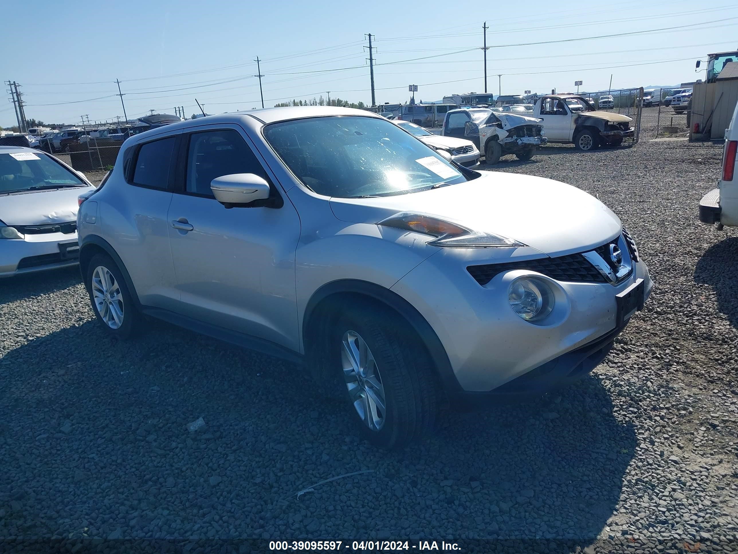 NISSAN JUKE 2016 jn8af5mv1gt654606