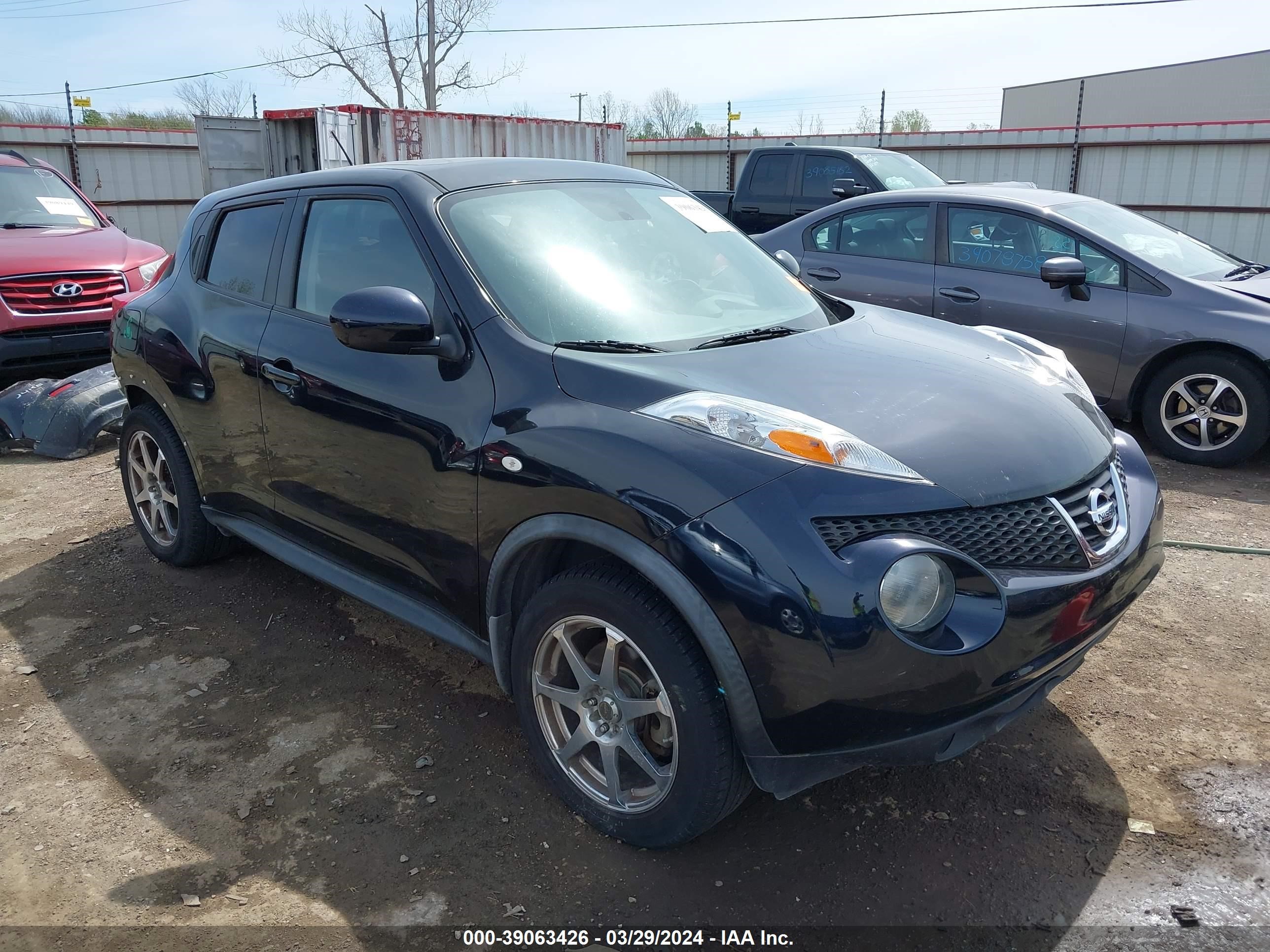 NISSAN JUKE 2013 jn8af5mv2dt208105