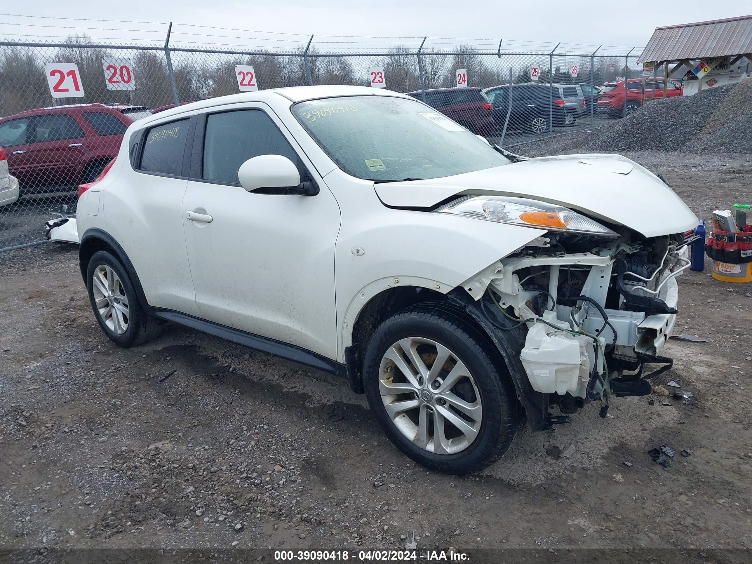 NISSAN JUKE 2014 jn8af5mv2et356076