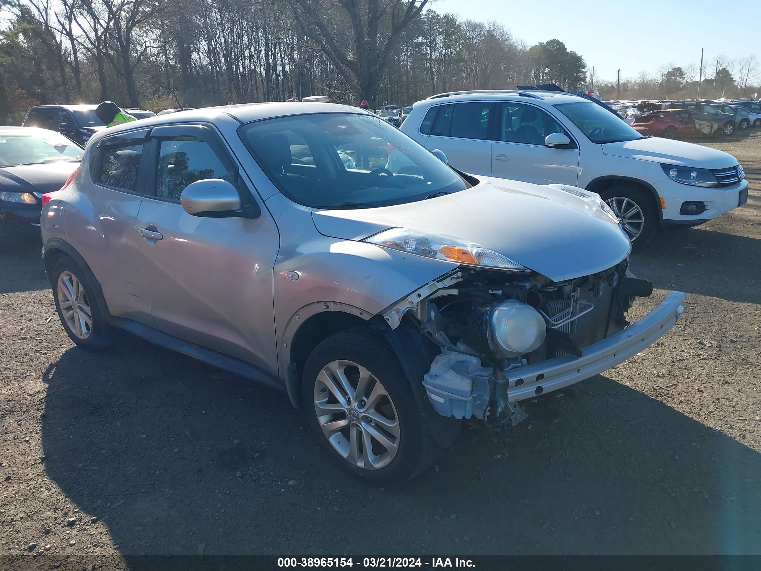 NISSAN JUKE 2012 jn8af5mv5ct108630