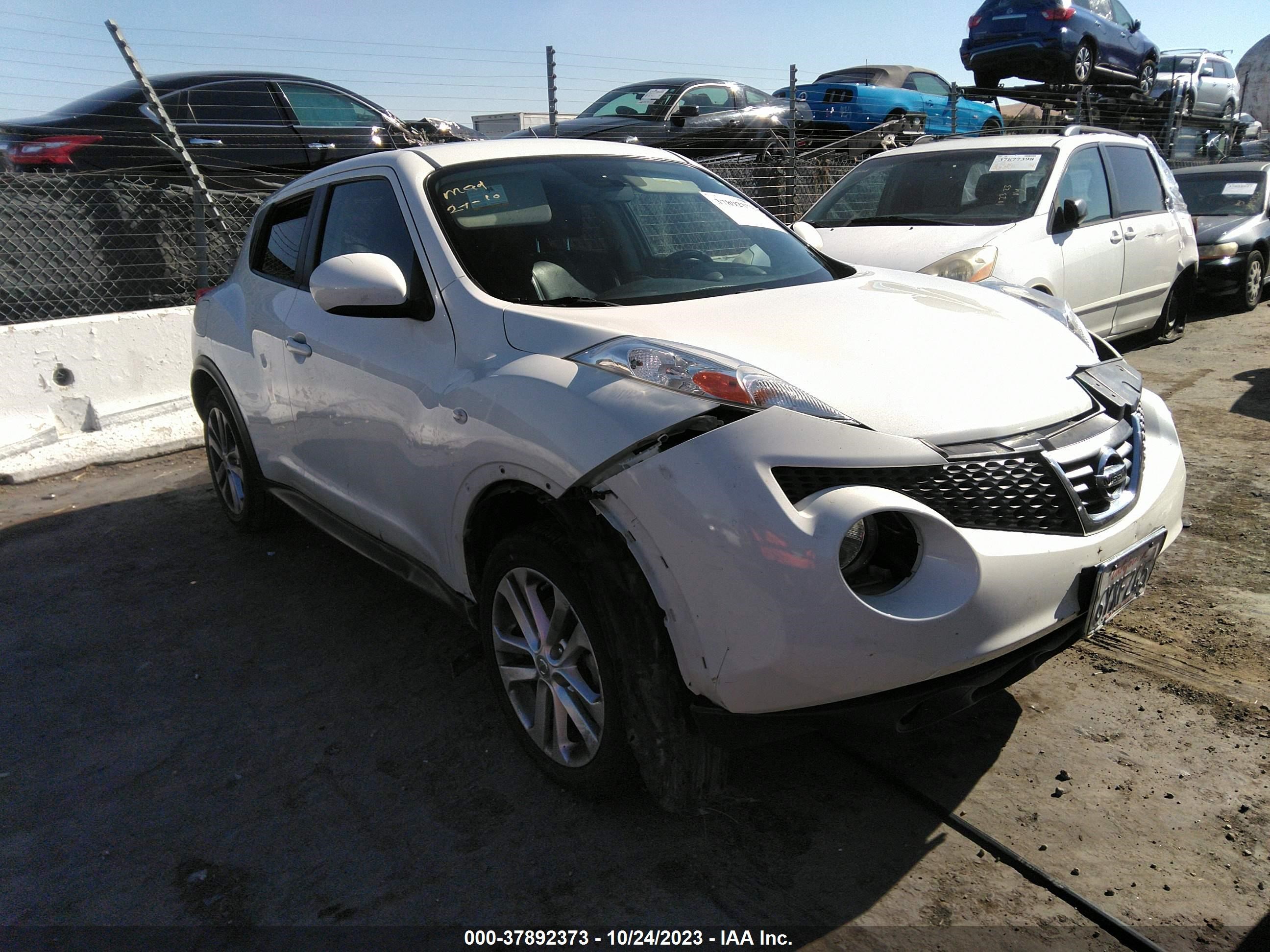 NISSAN JUKE 2013 jn8af5mv6dt207006