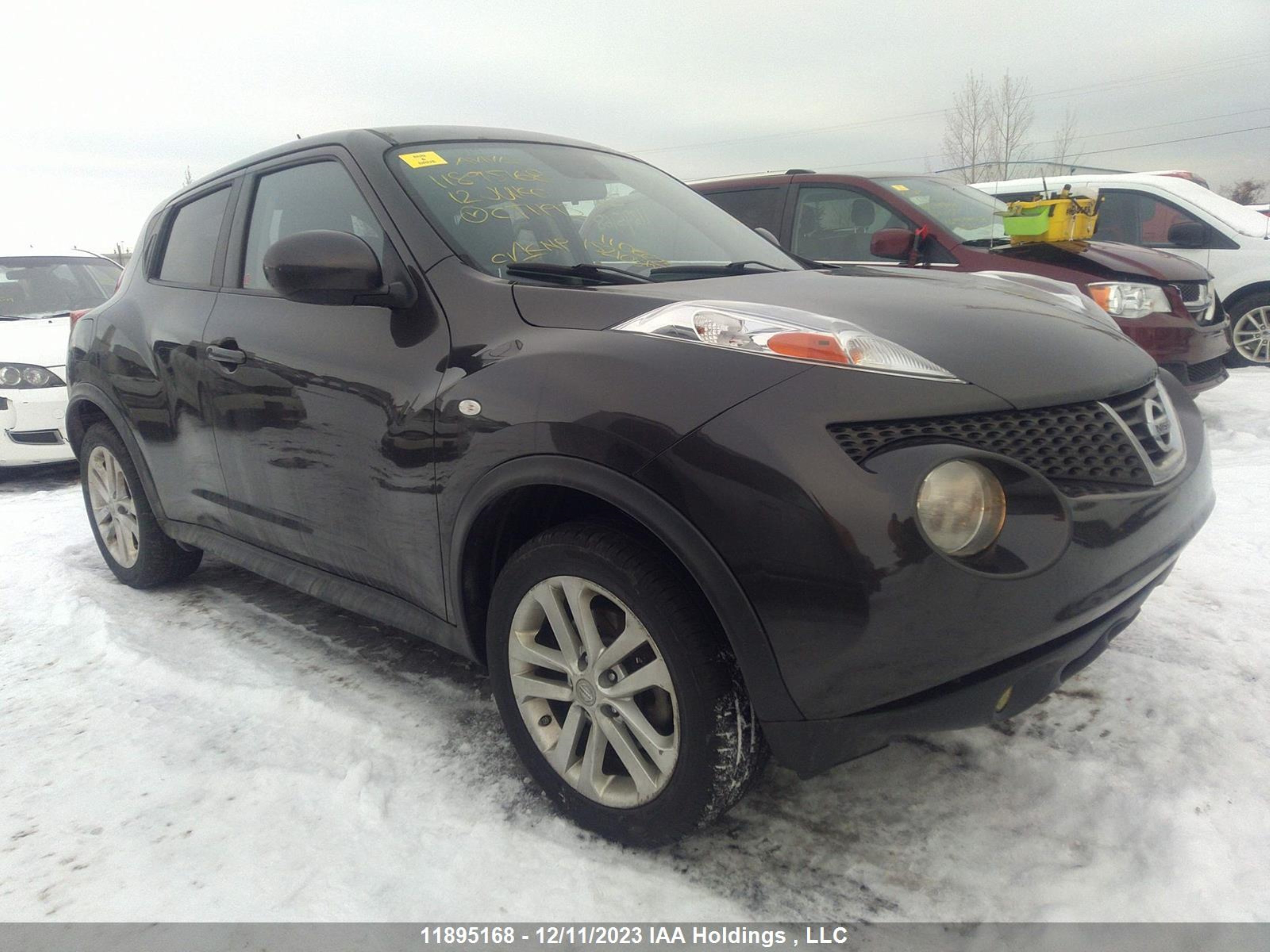 NISSAN JUKE 2012 jn8af5mv7ct119337