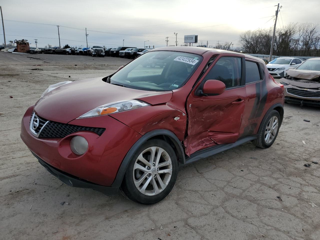 NISSAN JUKE 2012 jn8af5mv7ct127891