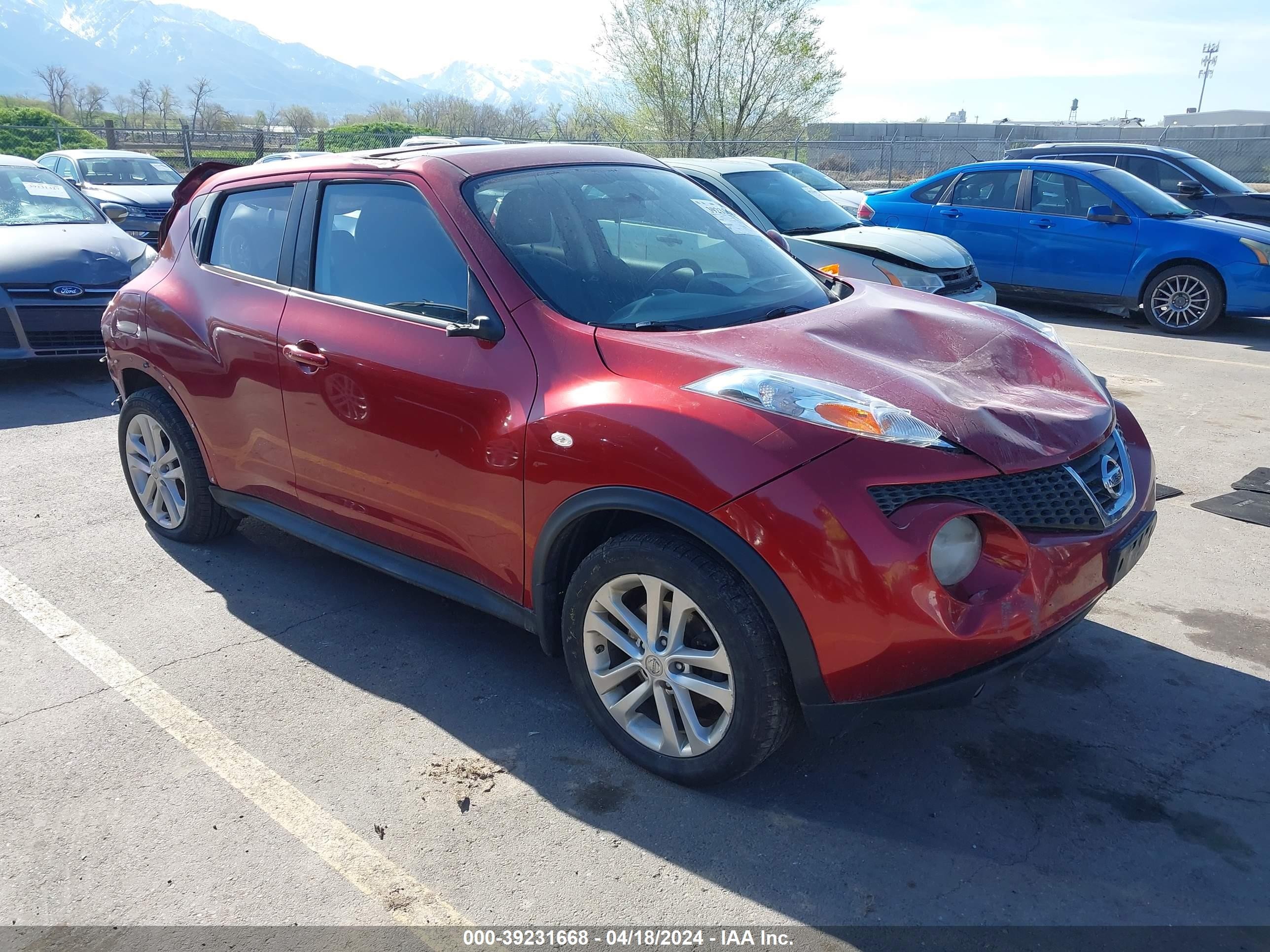 NISSAN JUKE 2013 jn8af5mv7dt231170