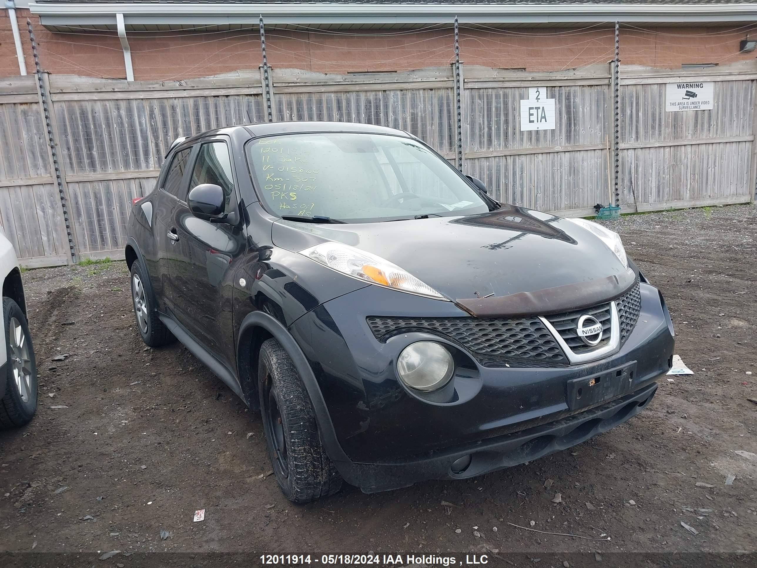 NISSAN JUKE 2011 jn8af5mv8bt015860