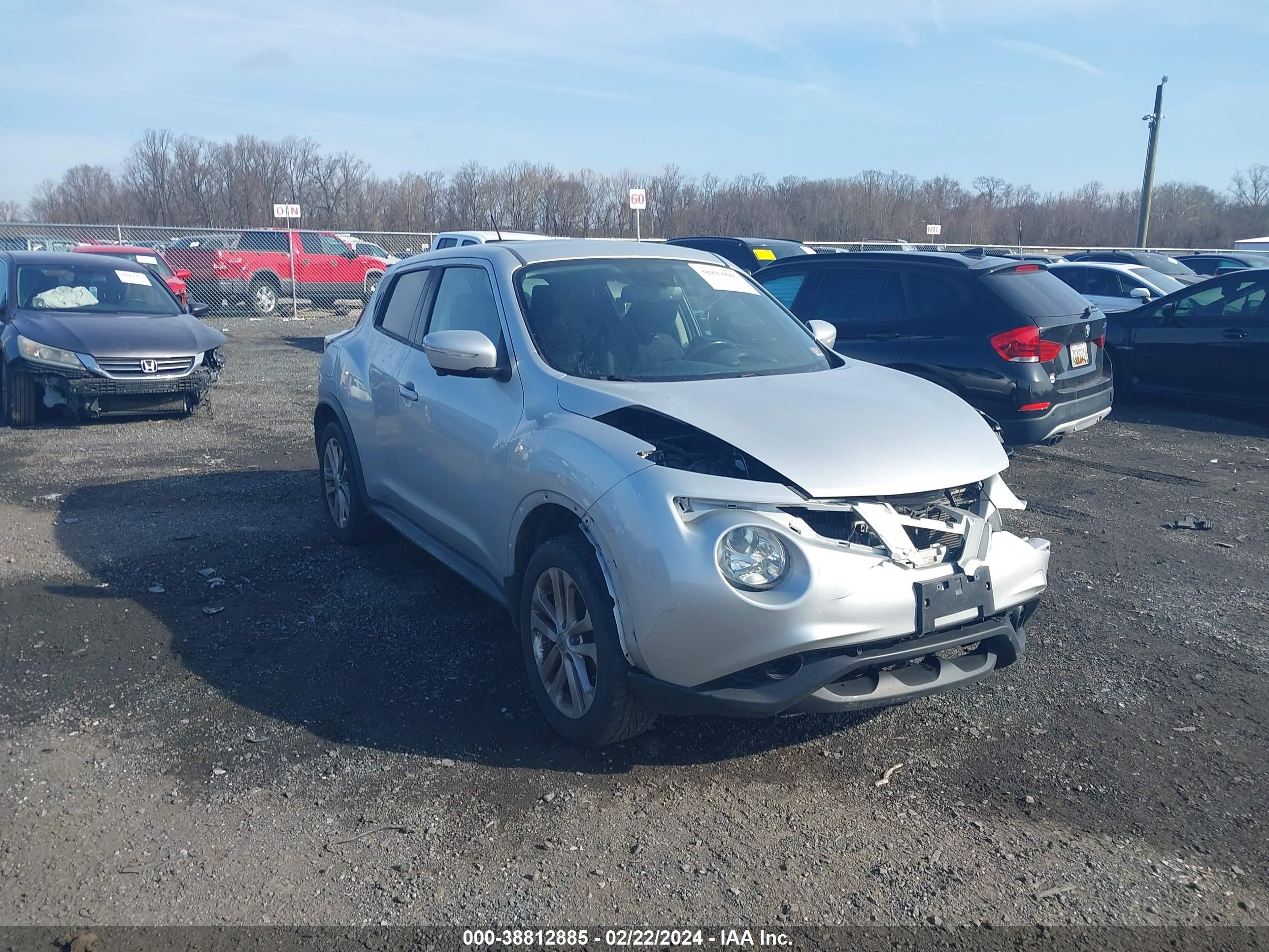 NISSAN JUKE 2016 jn8af5mv8gt652884