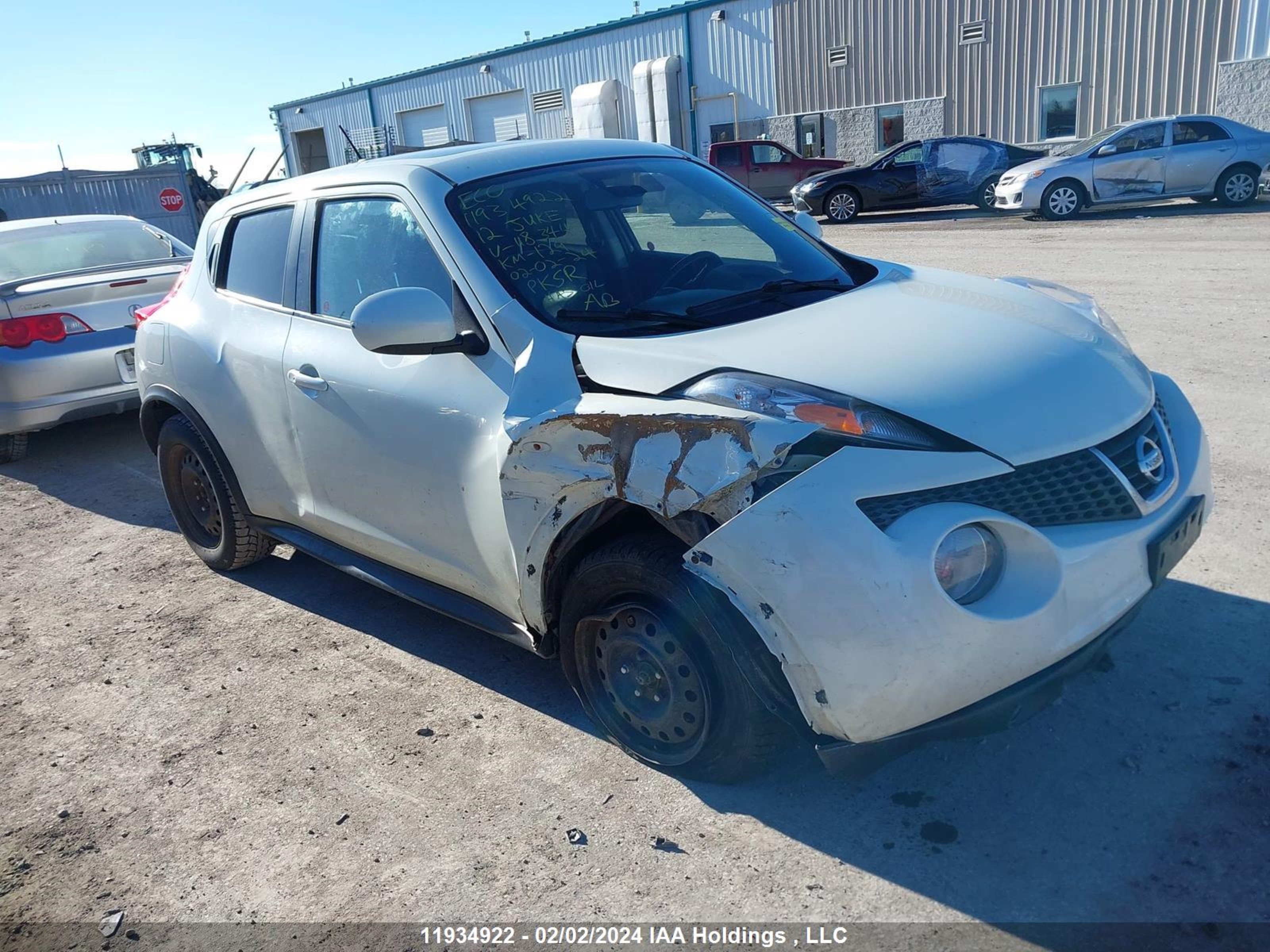 NISSAN JUKE 2012 jn8af5mvxct118344