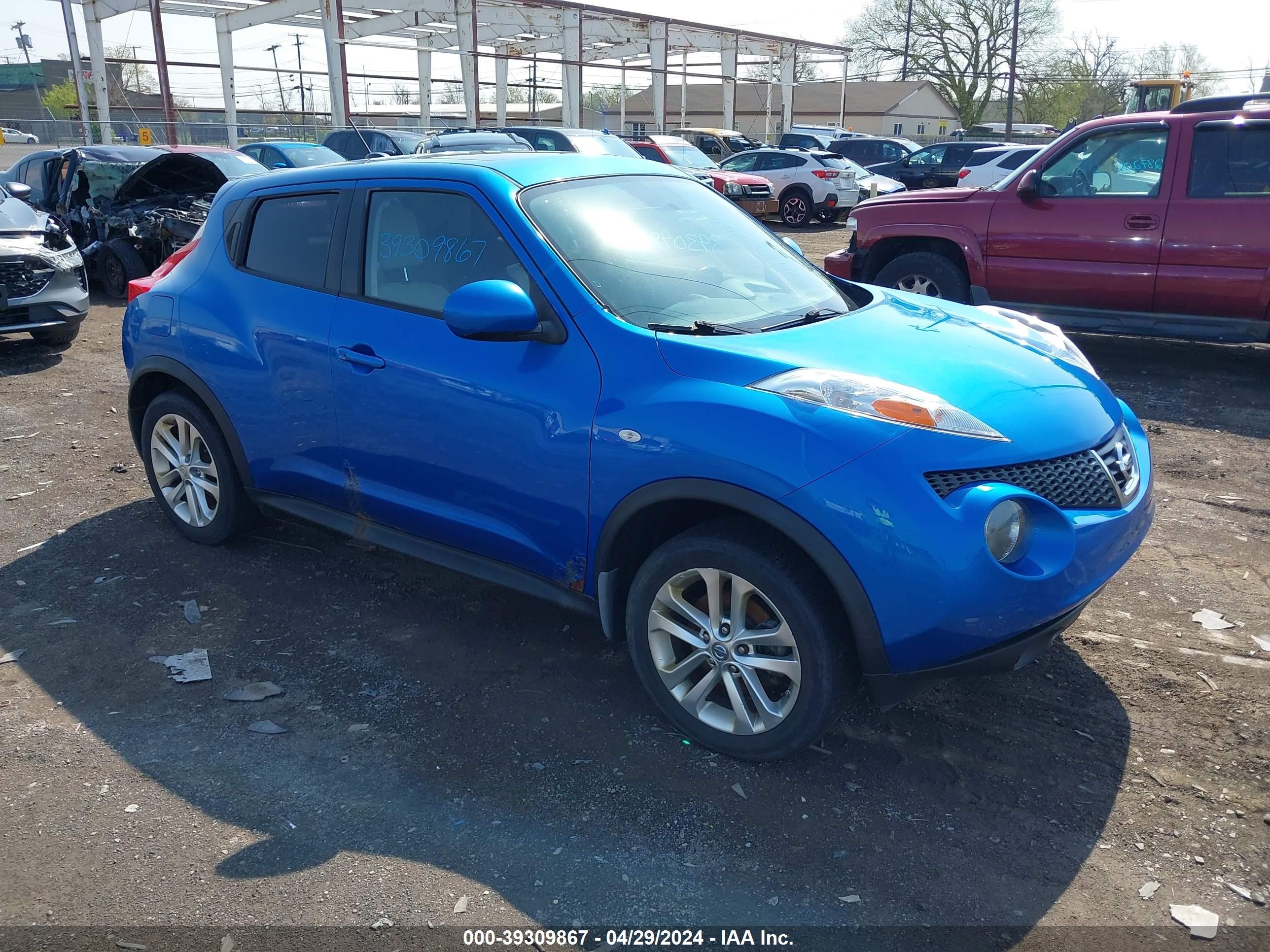 NISSAN JUKE 2012 jn8af5mvxct124466