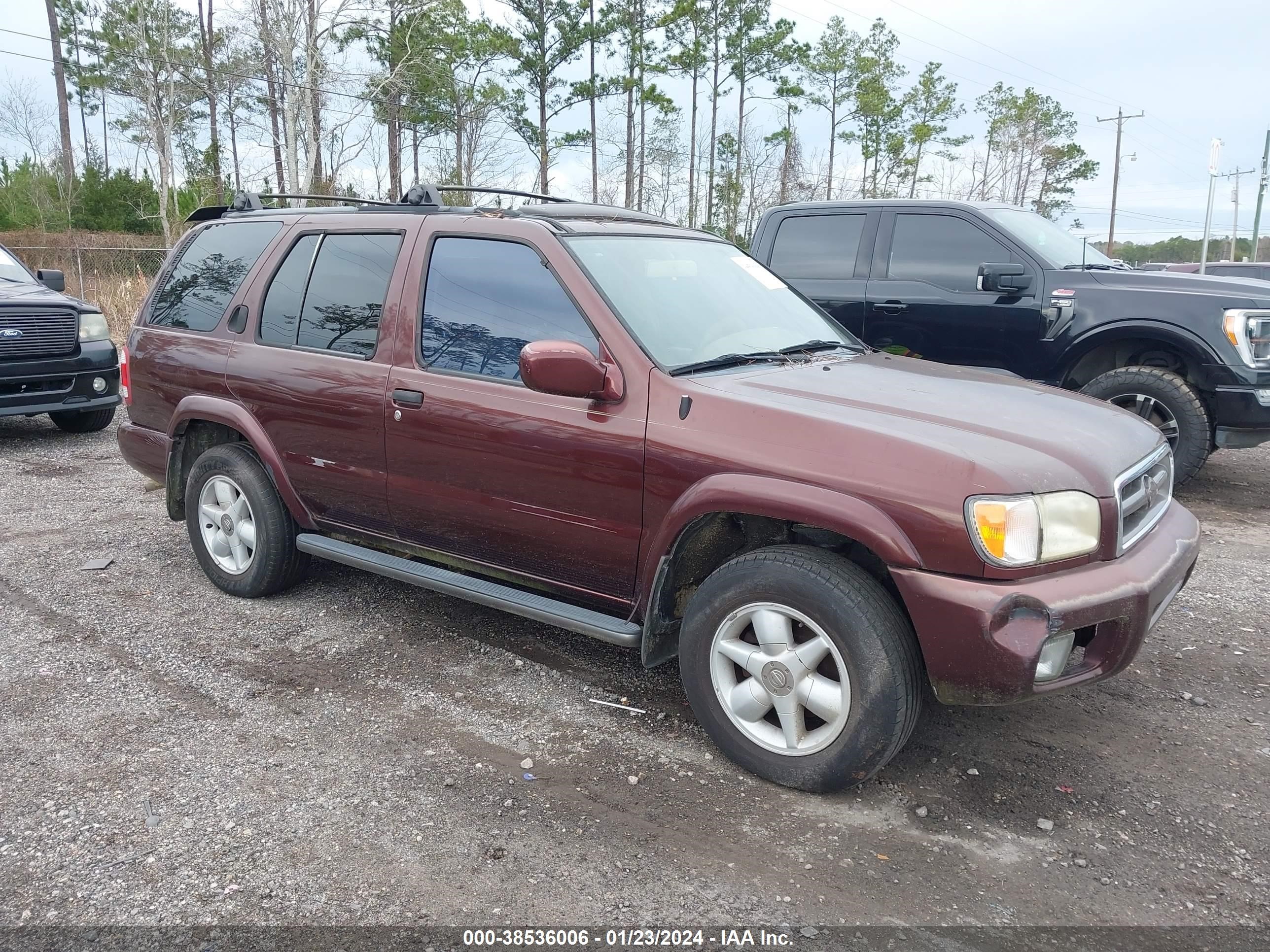 NISSAN PATHFINDER 2000 jn8ar07s0yw395912