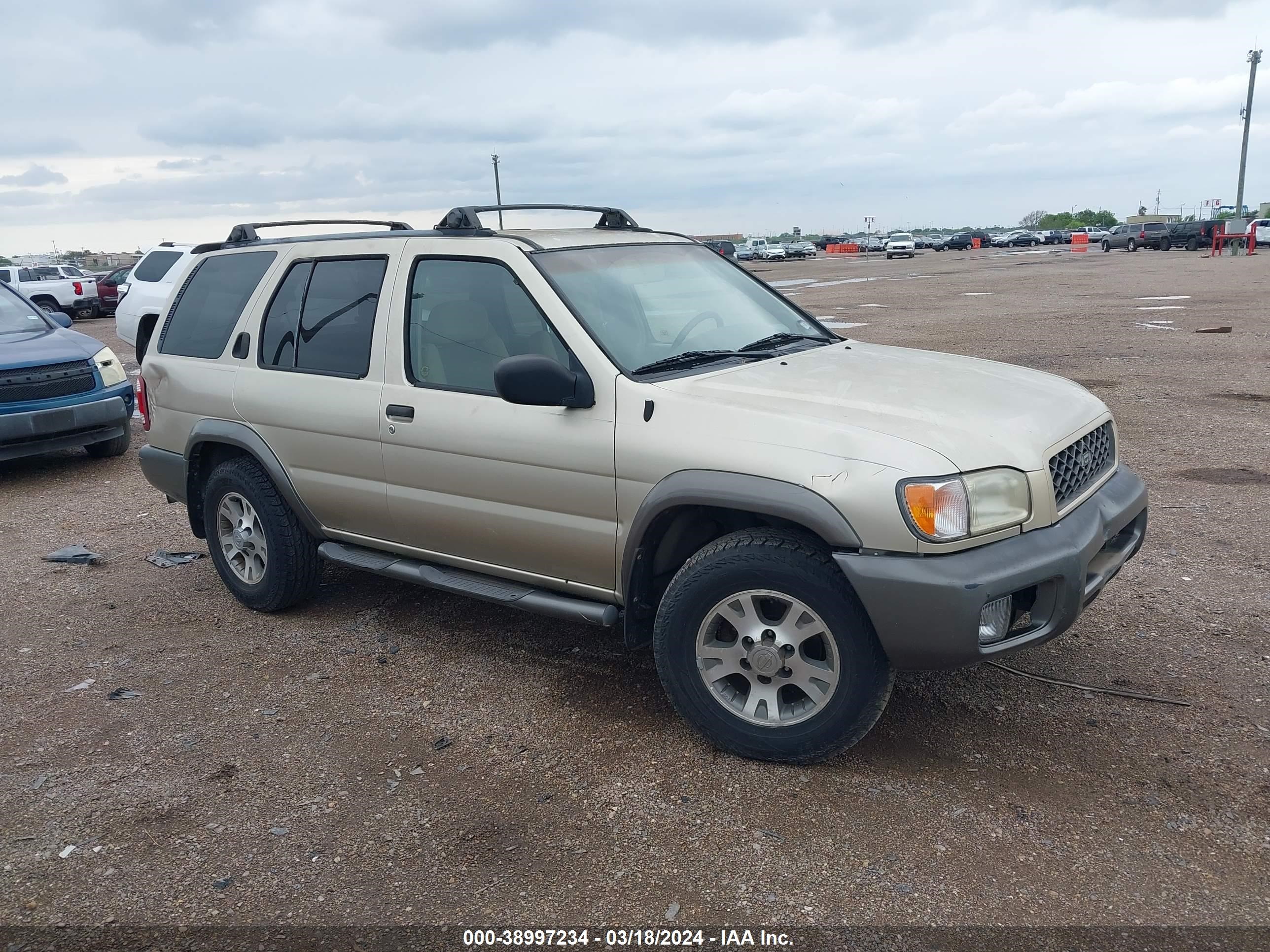 NISSAN PATHFINDER 2000 jn8ar07s3yw402996