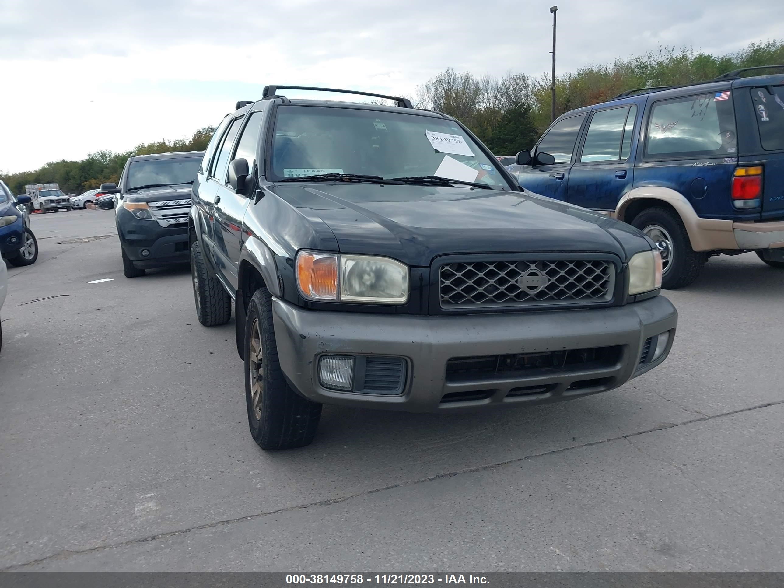 NISSAN PATHFINDER 2000 jn8ar07y3yw396329