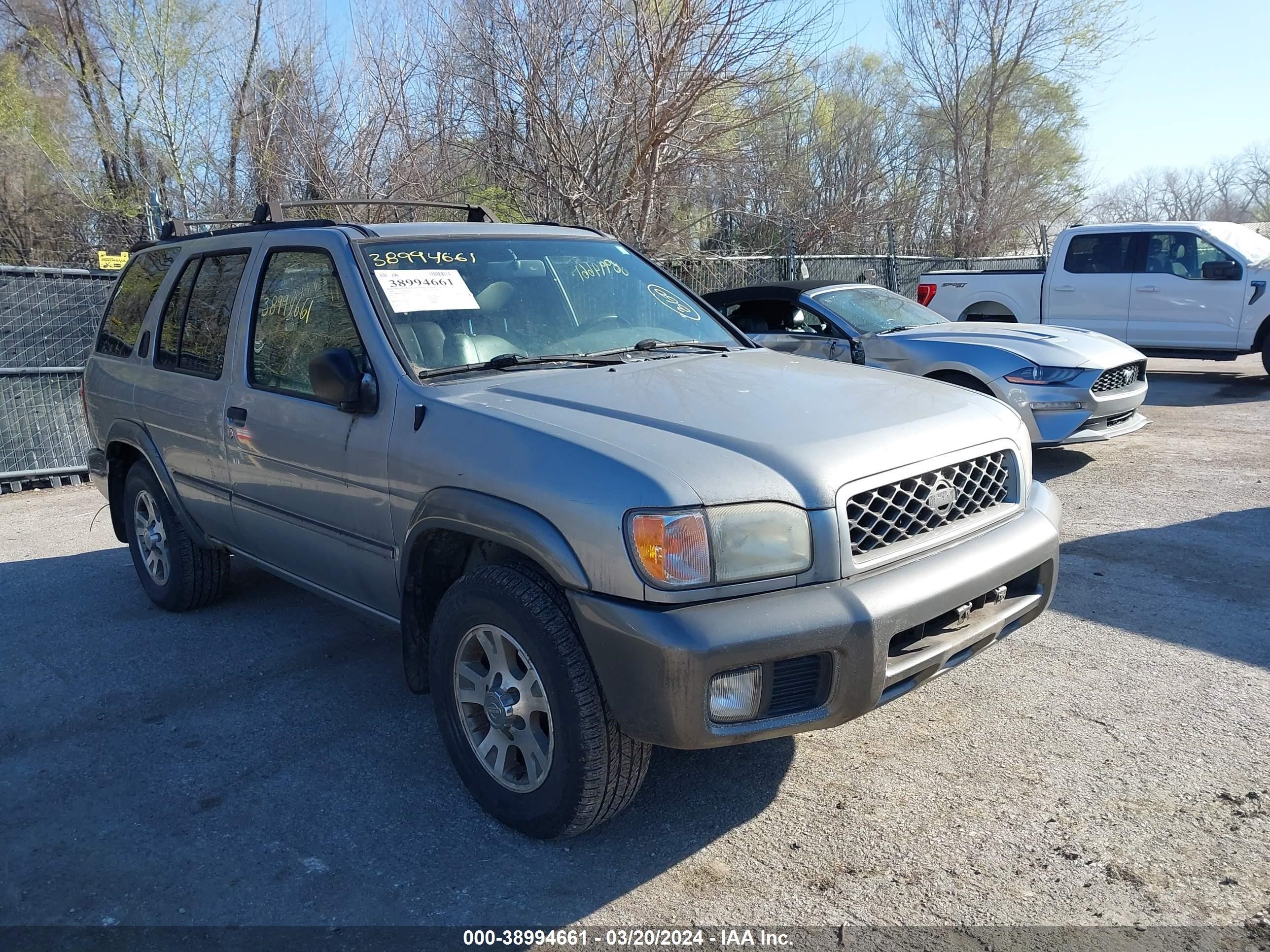 NISSAN PATHFINDER 2000 jn8ar07y4yw437227