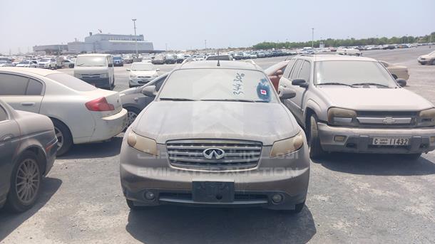 INFINITI FX 35 2008 jn8as05y28x017340