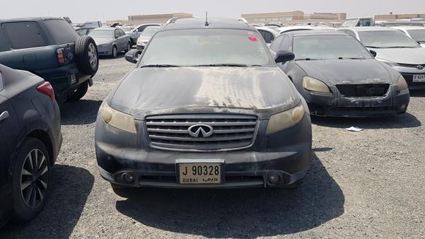 INFINITI FX 35 2008 jn8as05y28x018455