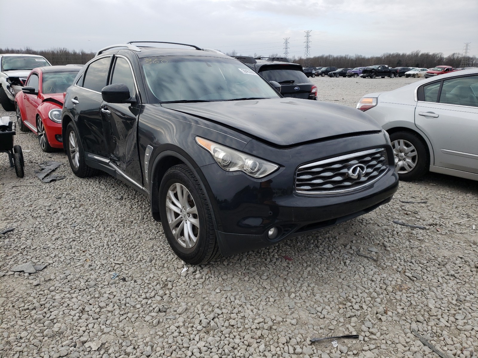 INFINITI FX35 2011 jn8as1mu6bm710702