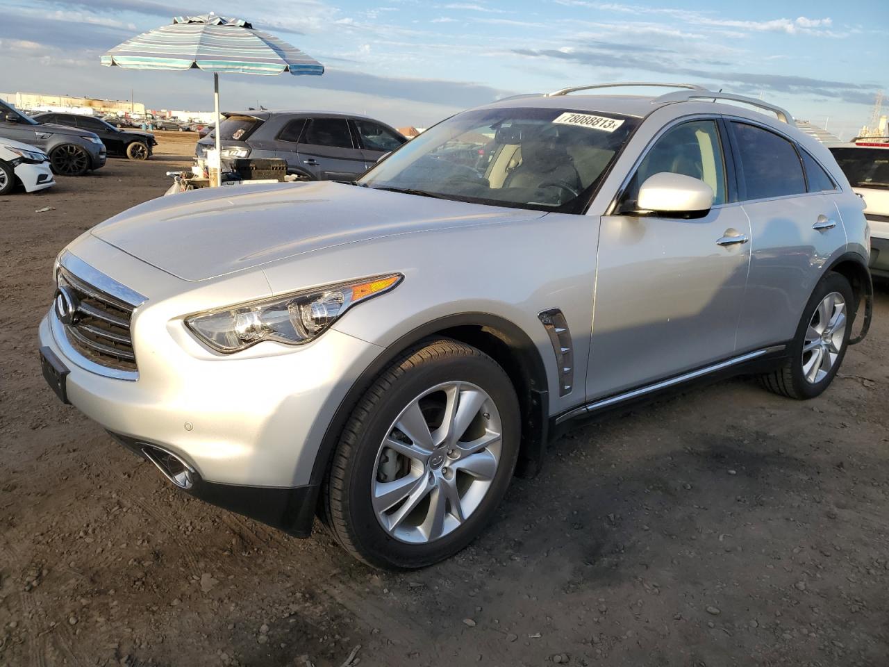 INFINITI FX 2012 jn8as1mw3cm156103