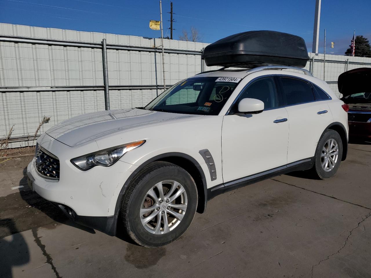 INFINITI FX 2010 jn8as1mw4am854166