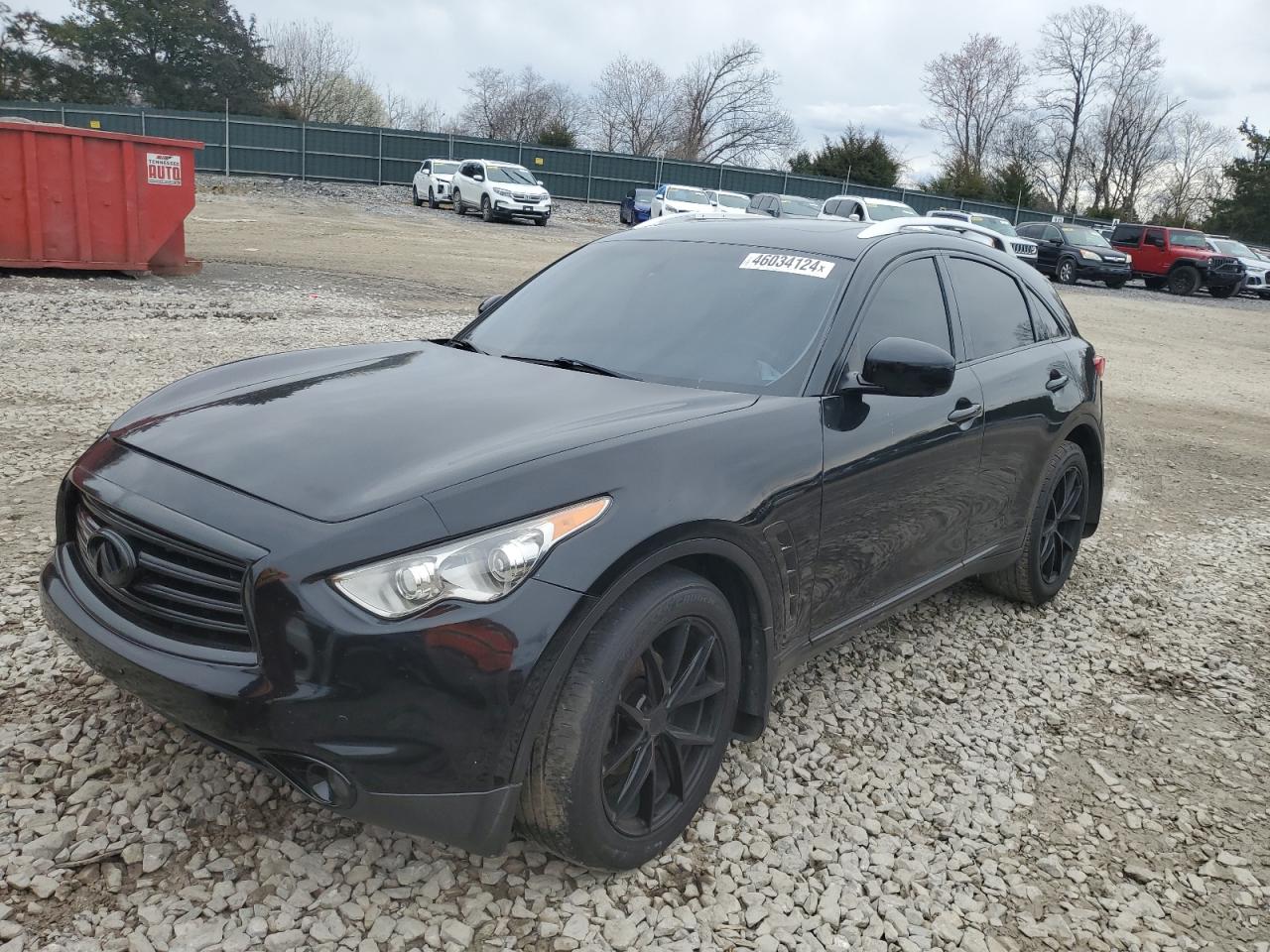 INFINITI FX 2012 jn8as1mw4cm155509