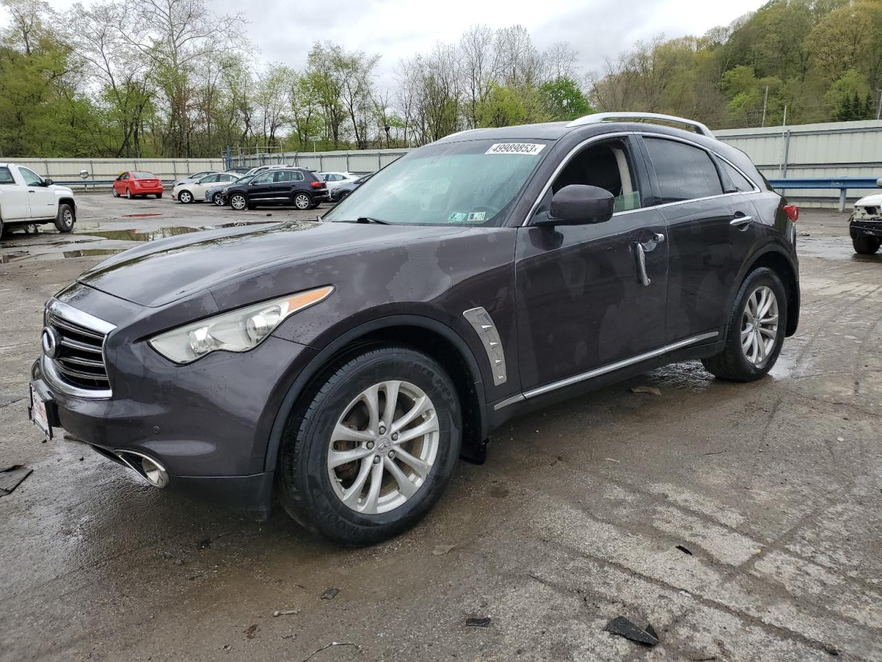 INFINITI FX 2012 jn8as1mw8cm153701