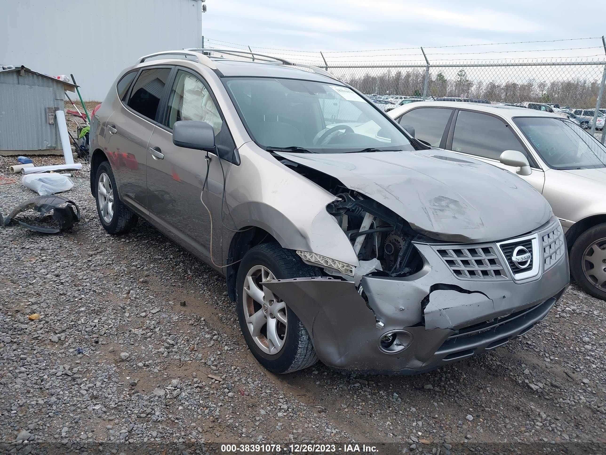 NISSAN ROGUE 2008 jn8as58t08w010082