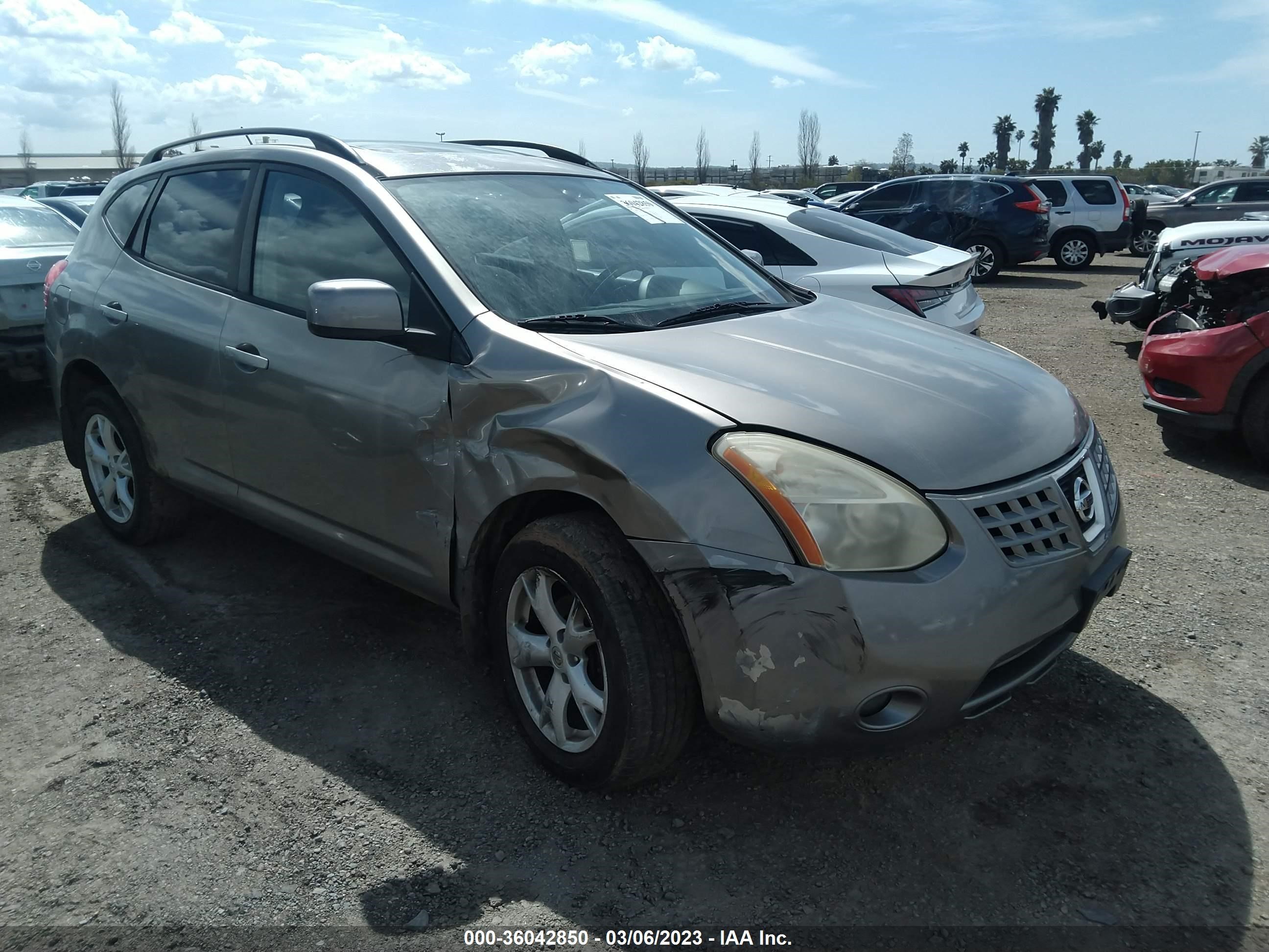 NISSAN ROGUE 2008 jn8as58t48w020887