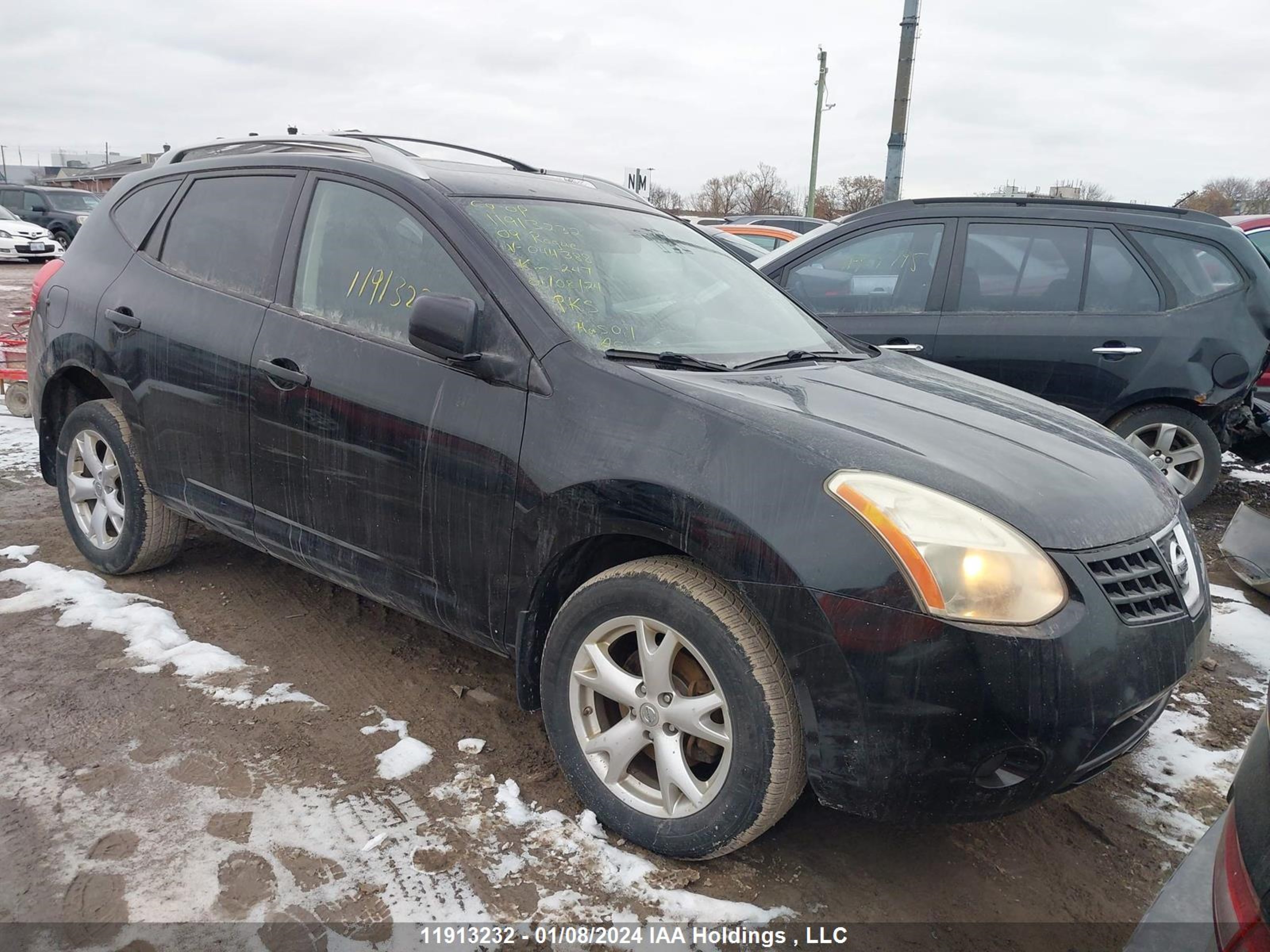 NISSAN ROGUE 2009 jn8as58t59w044388