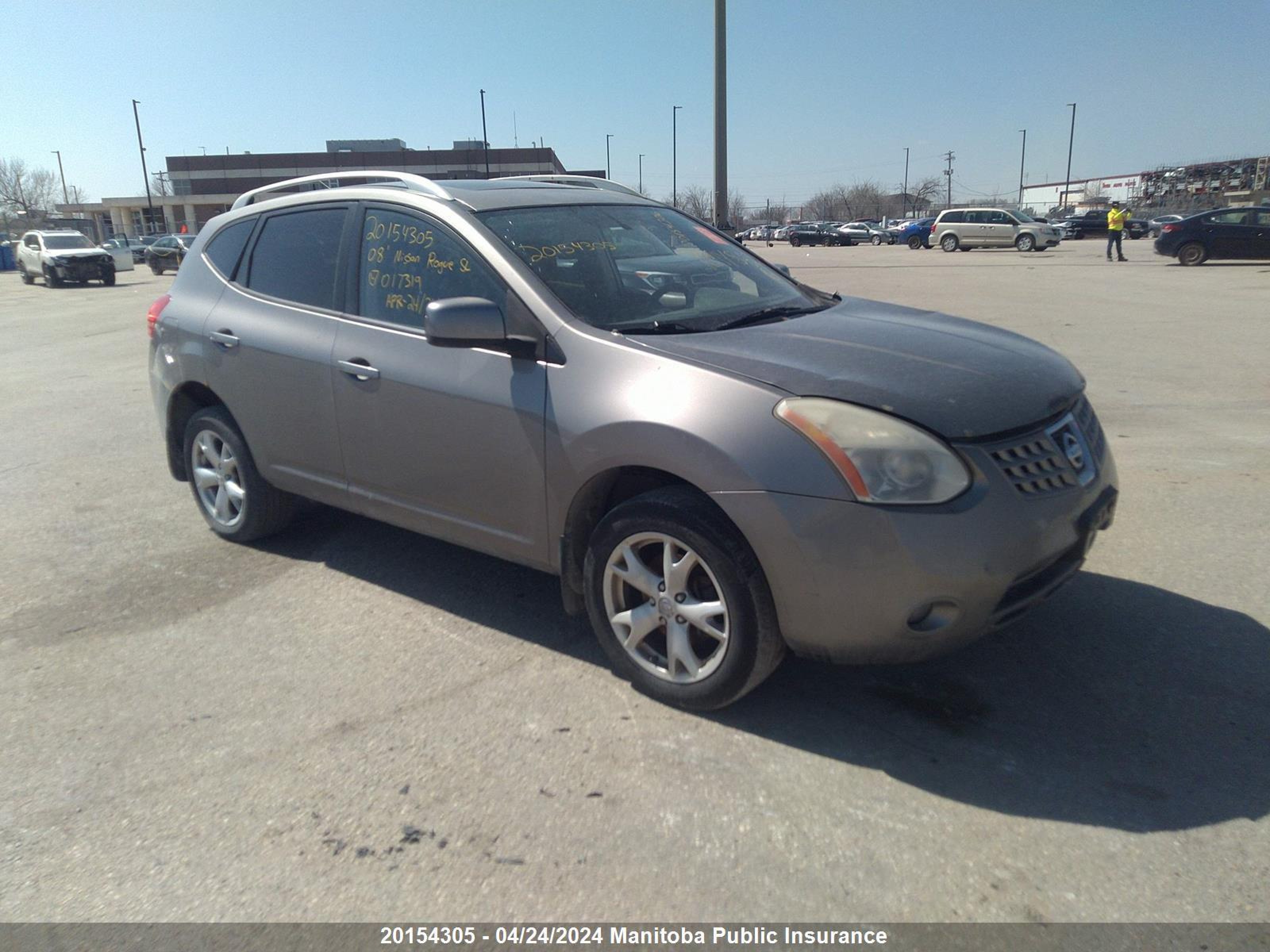 NISSAN ROGUE 2008 jn8as58t78w017319