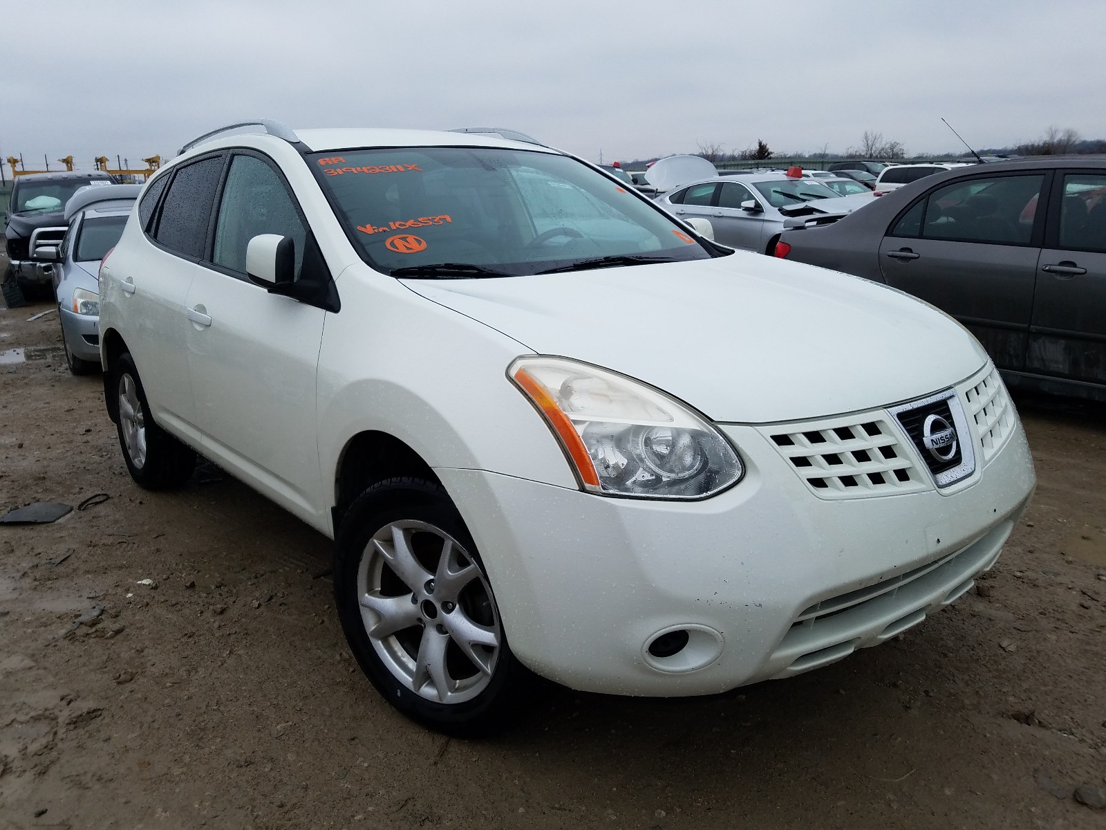 NISSAN ROGUE S 2008 jn8as58v08w106537