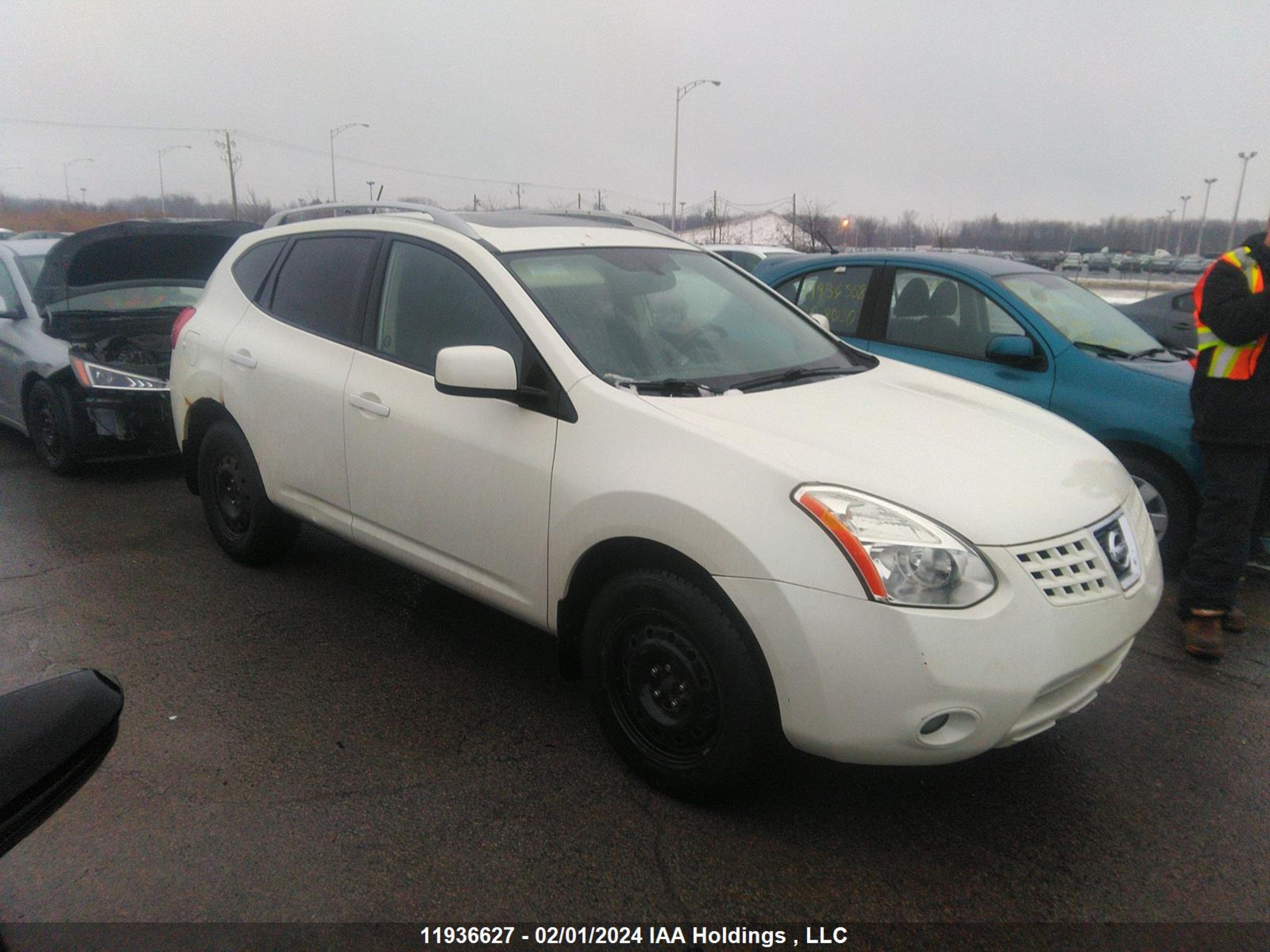 NISSAN ROGUE 2008 jn8as58v08w108045