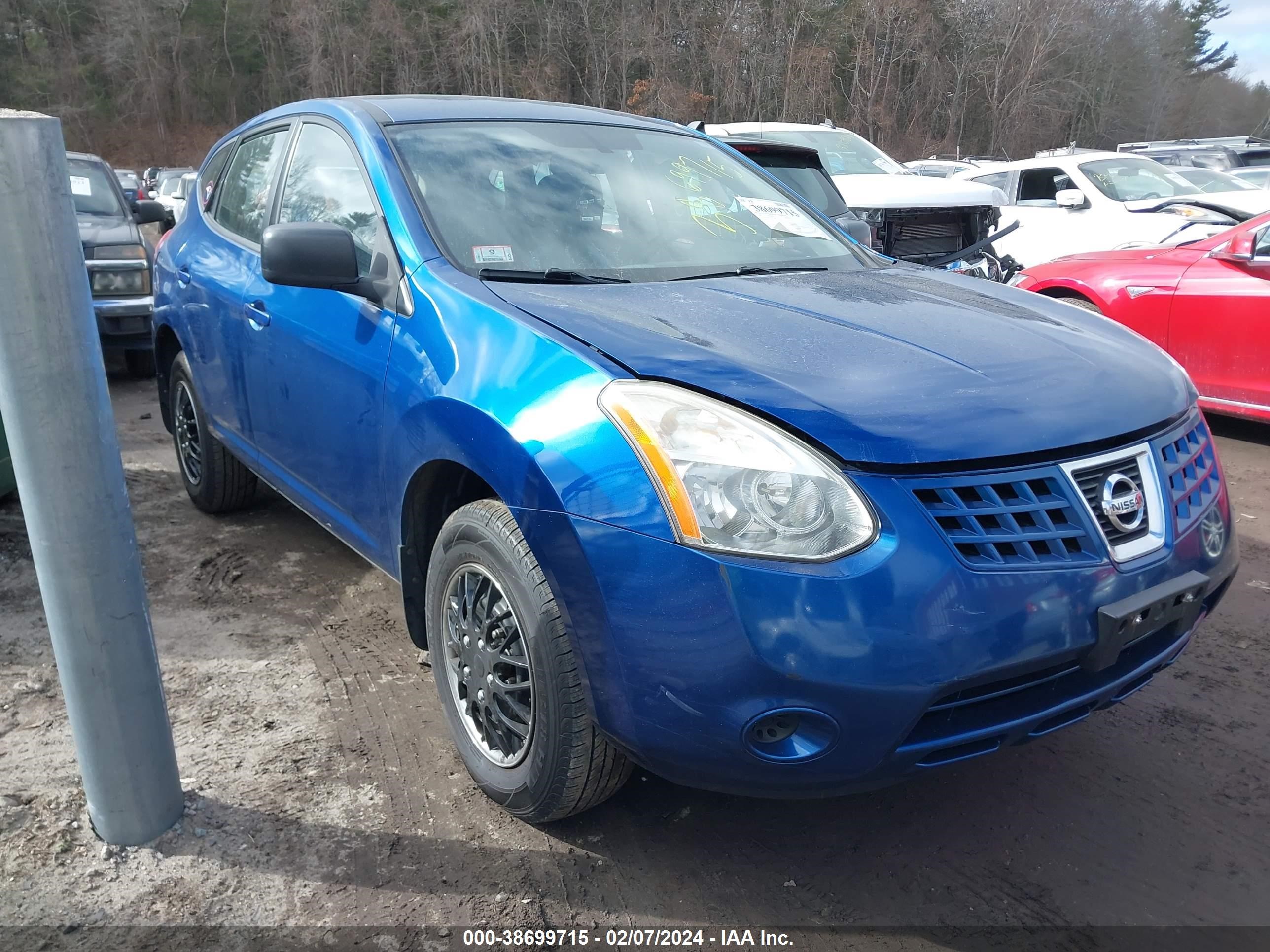 NISSAN ROGUE 2008 jn8as58v18w134086