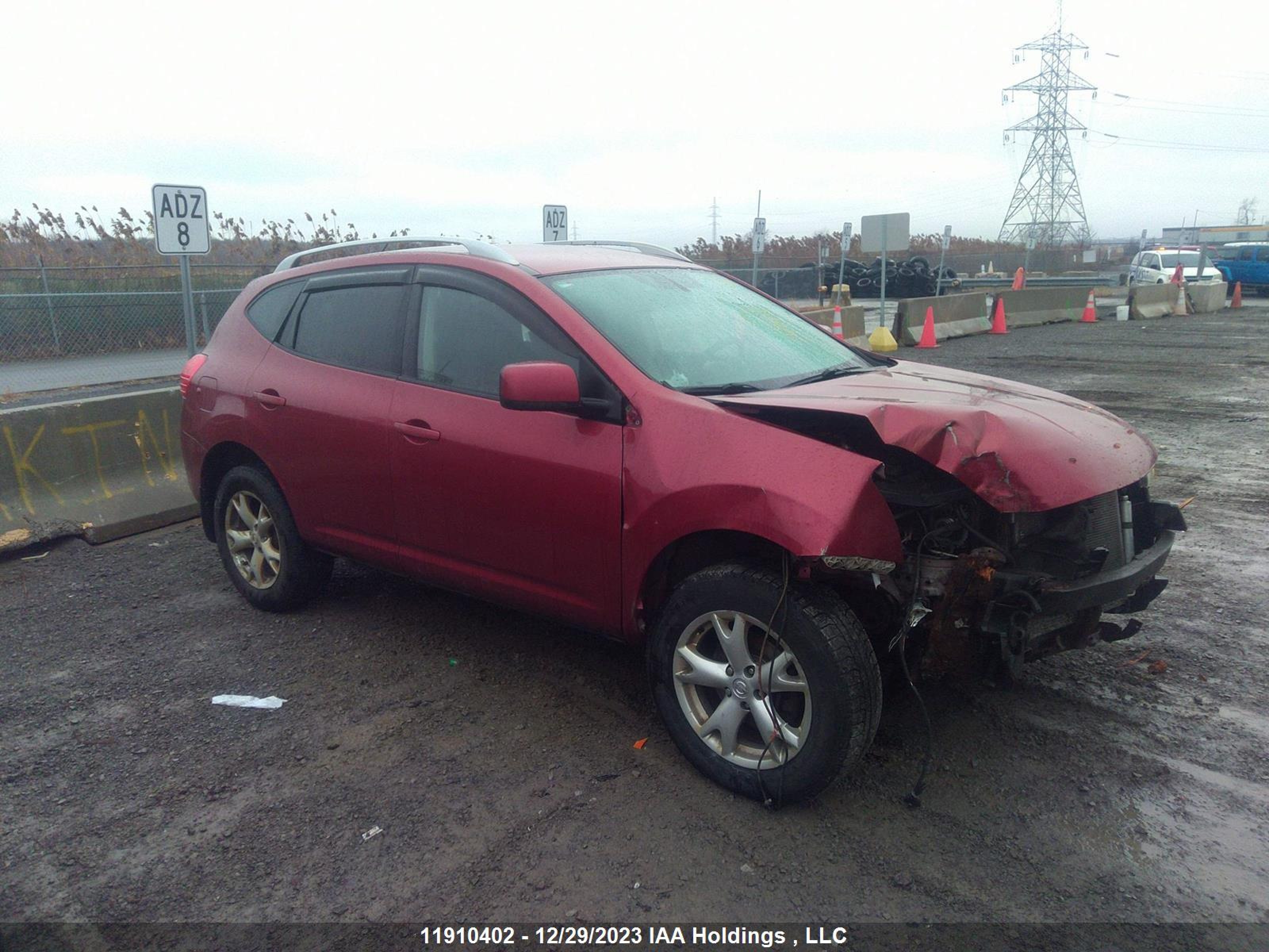 NISSAN ROGUE 2008 jn8as58v18w139546