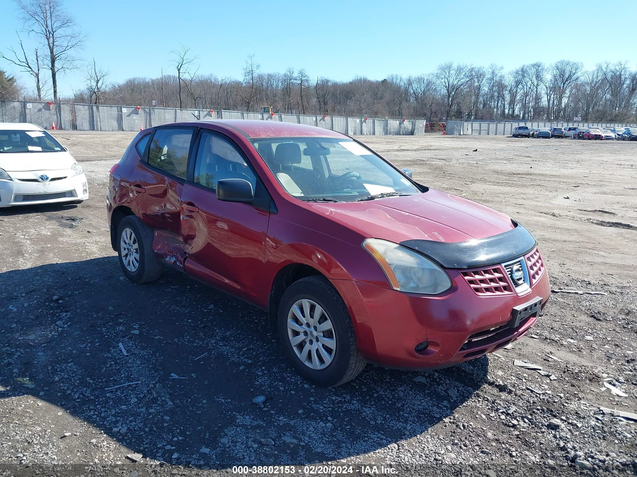 NISSAN ROGUE 2008 jn8as58v18w141085