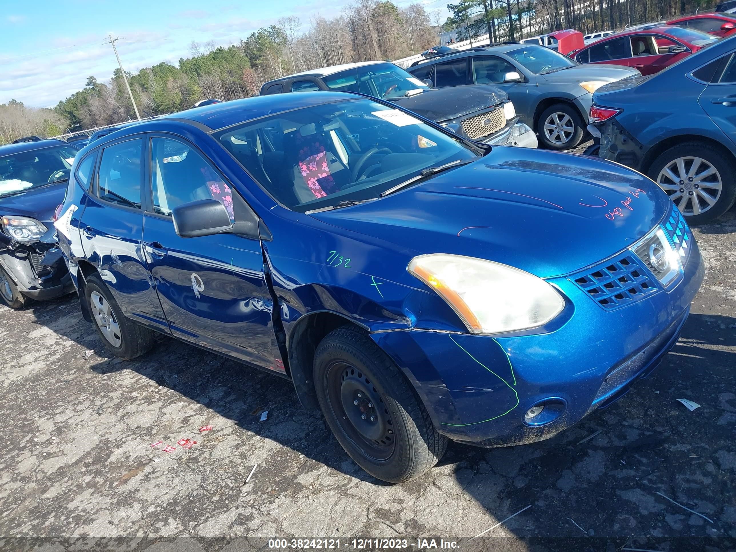 NISSAN ROGUE 2008 jn8as58v18w143256