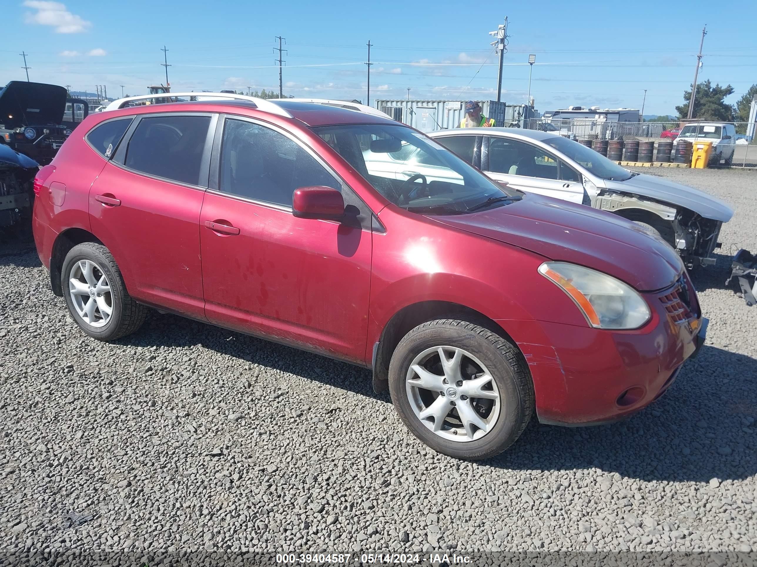 NISSAN ROGUE 2008 jn8as58v28w104661